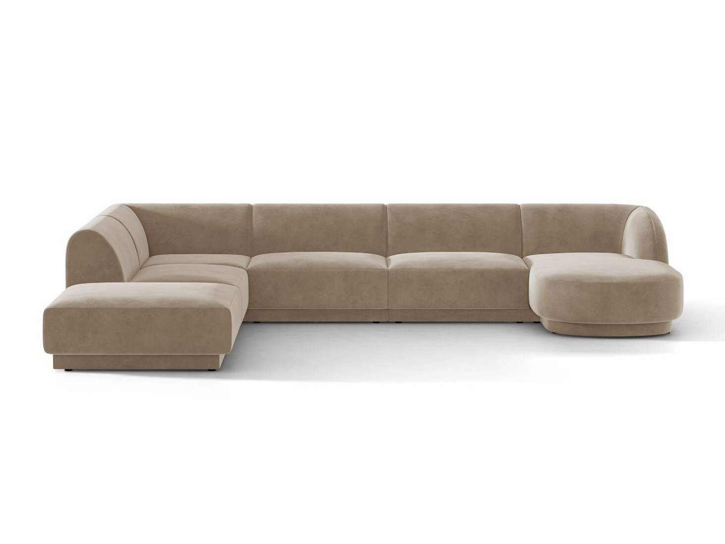 Modulares Ecksofa Tivlomi 107 (Bluvel 40)