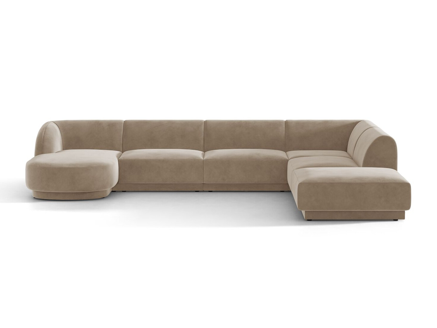 Modulares Ecksofa Tivlomi 107 (Bluvel 40)