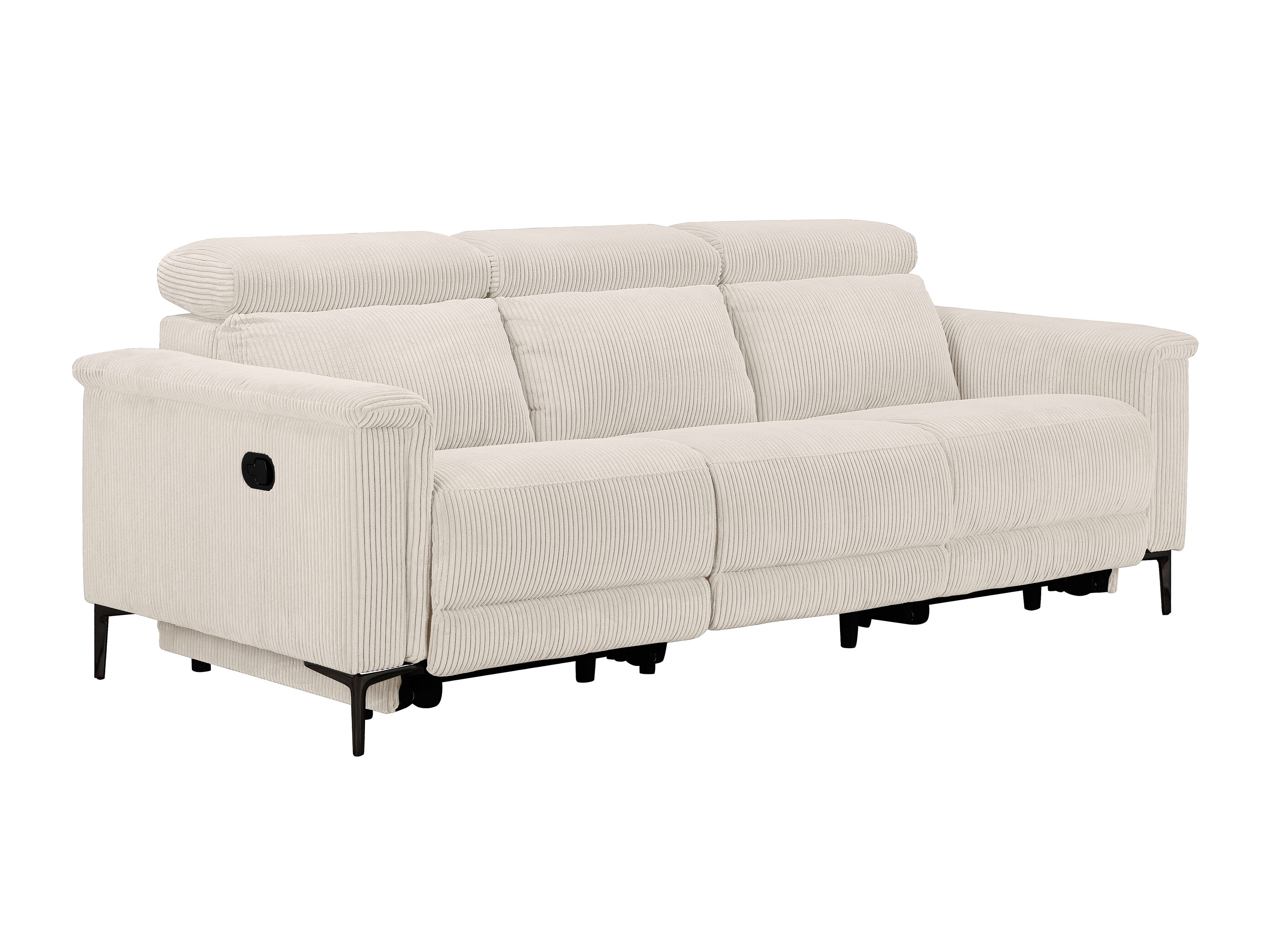 Sofa mit Liegefunktion Evamare 104 (Cremefarben)