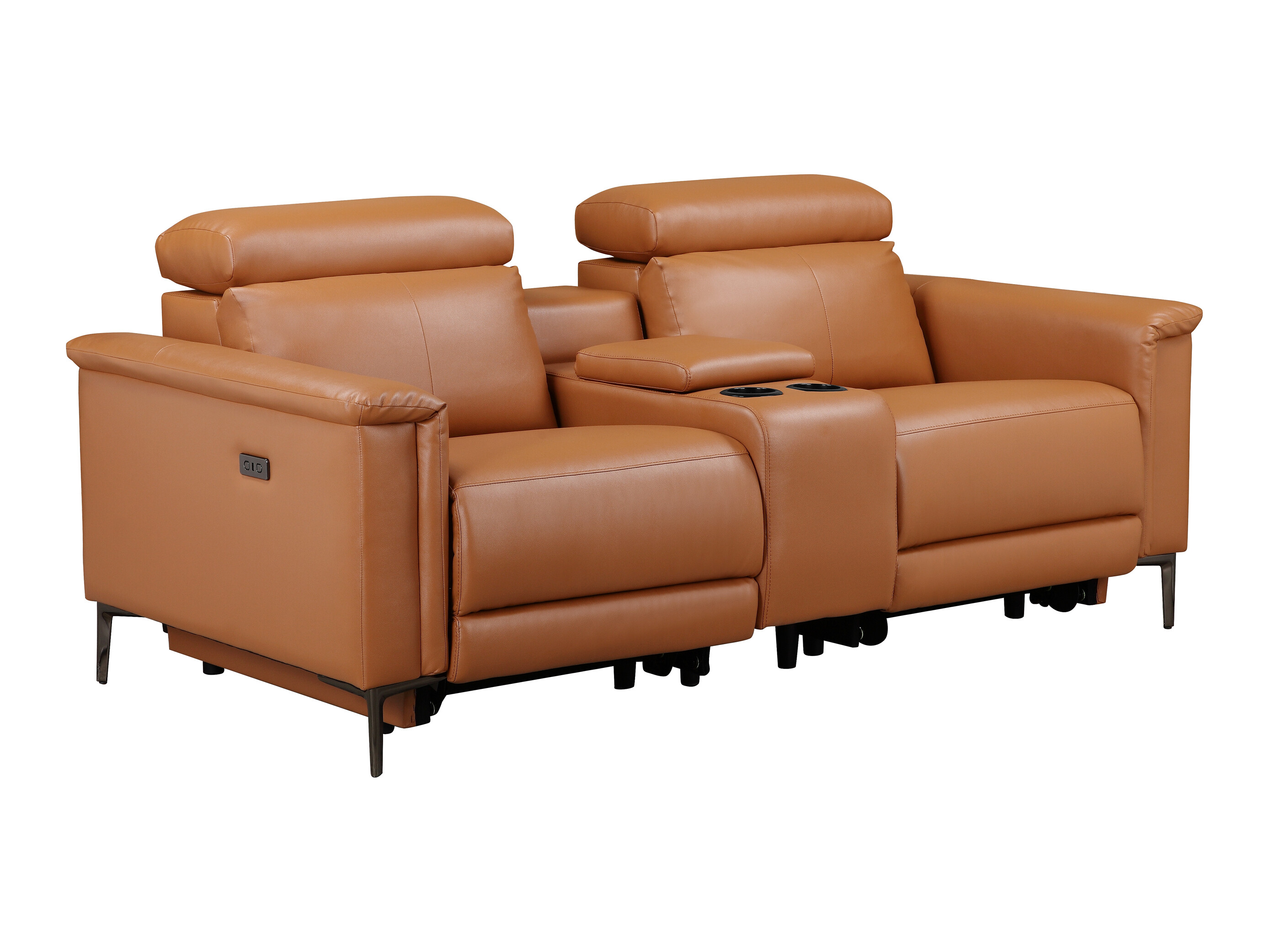 Sofa mit Liegefunktion Evamare 108 (Braun)