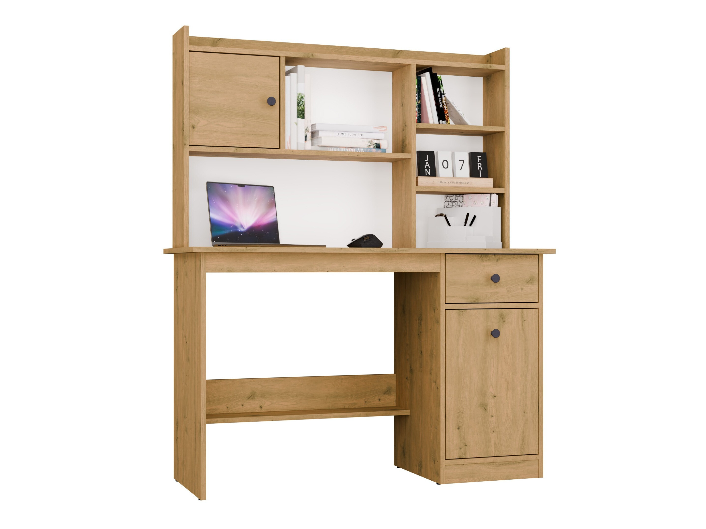 Bürotisch Mandeville 376 (Artisan Eichenholzoptik)