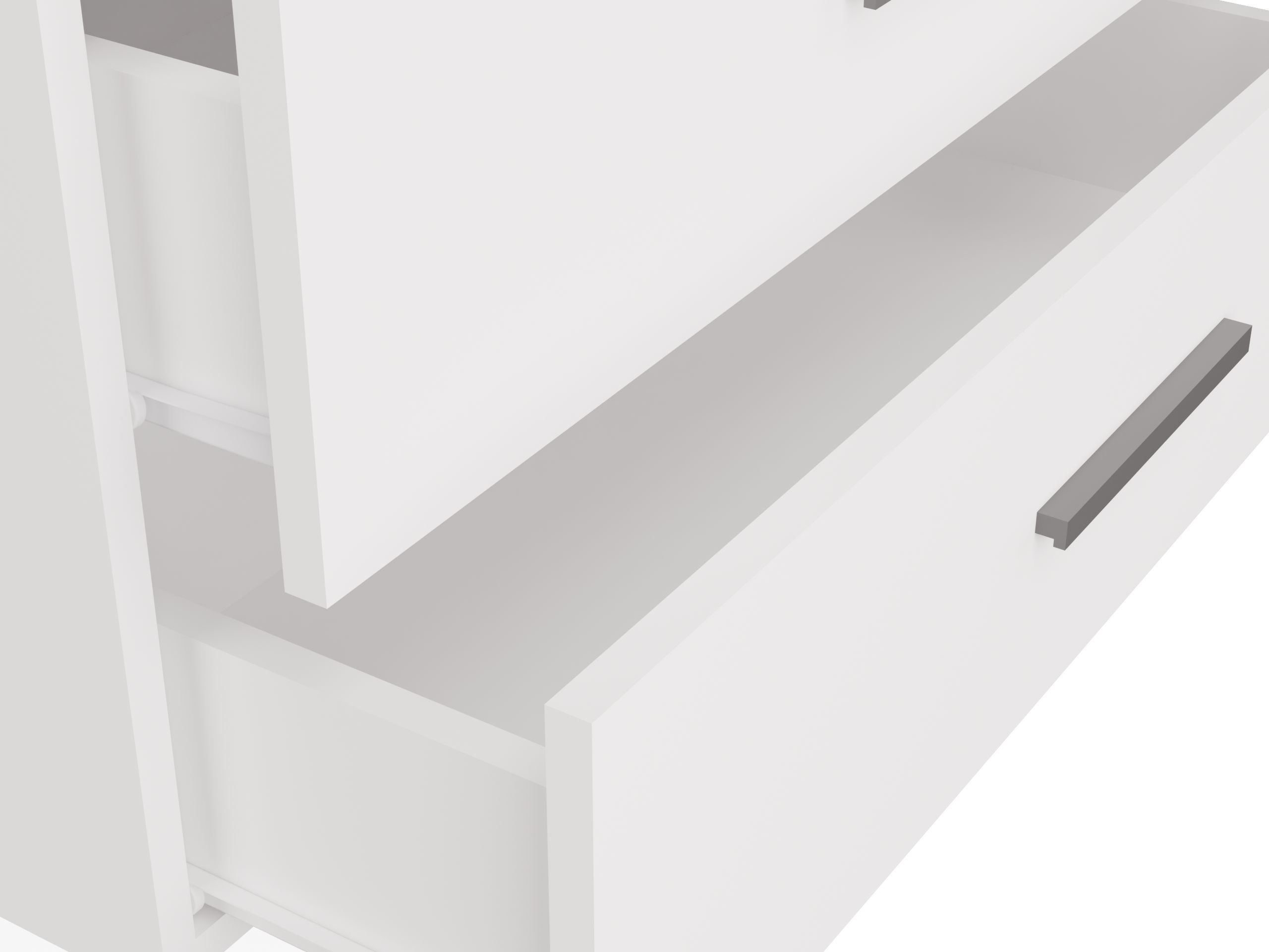 Hängeschrank für Waschbecken Nolmaru 113 (Weiss)