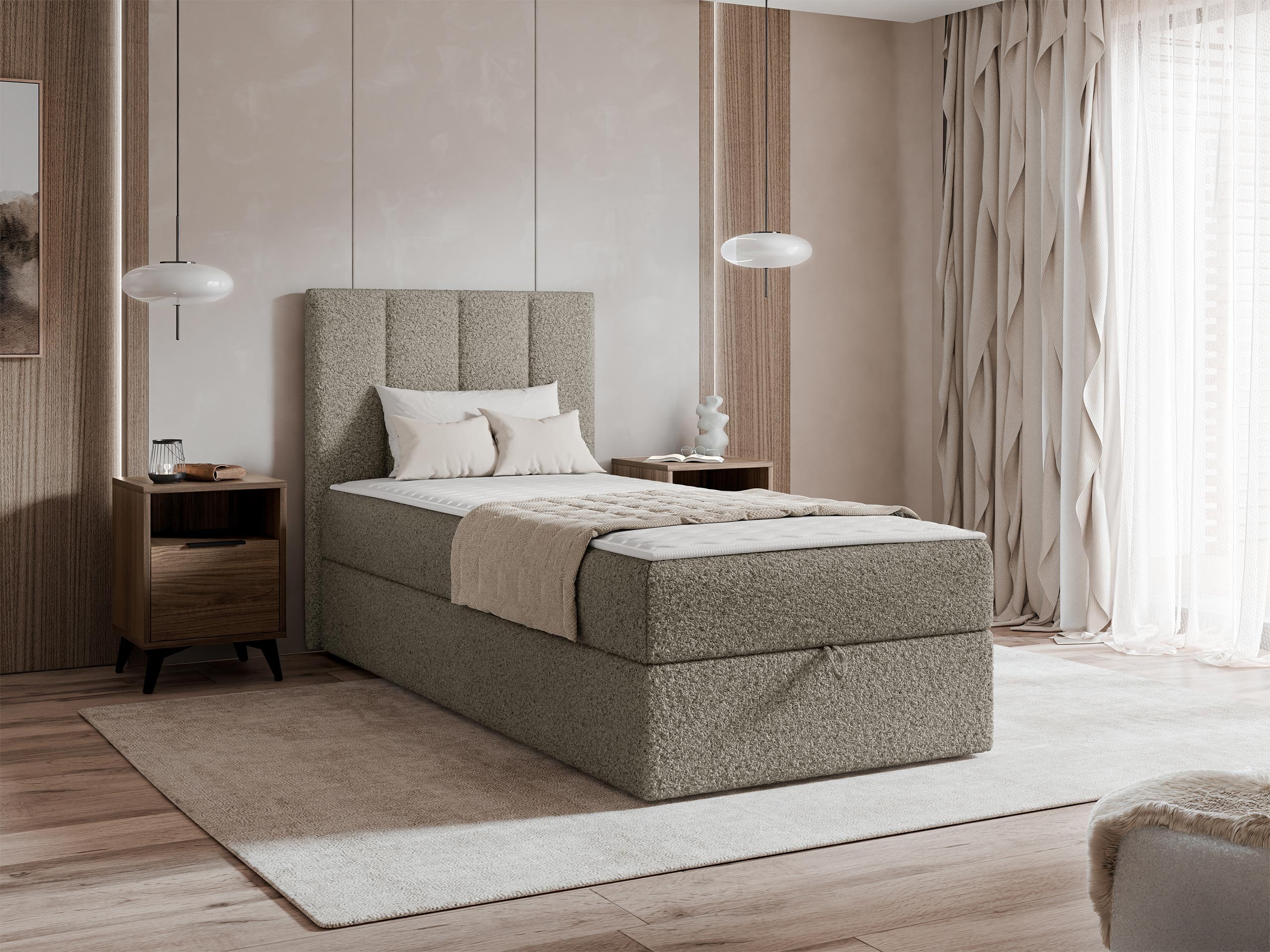 Boxspringbett Oppidum I (Lambi 03)