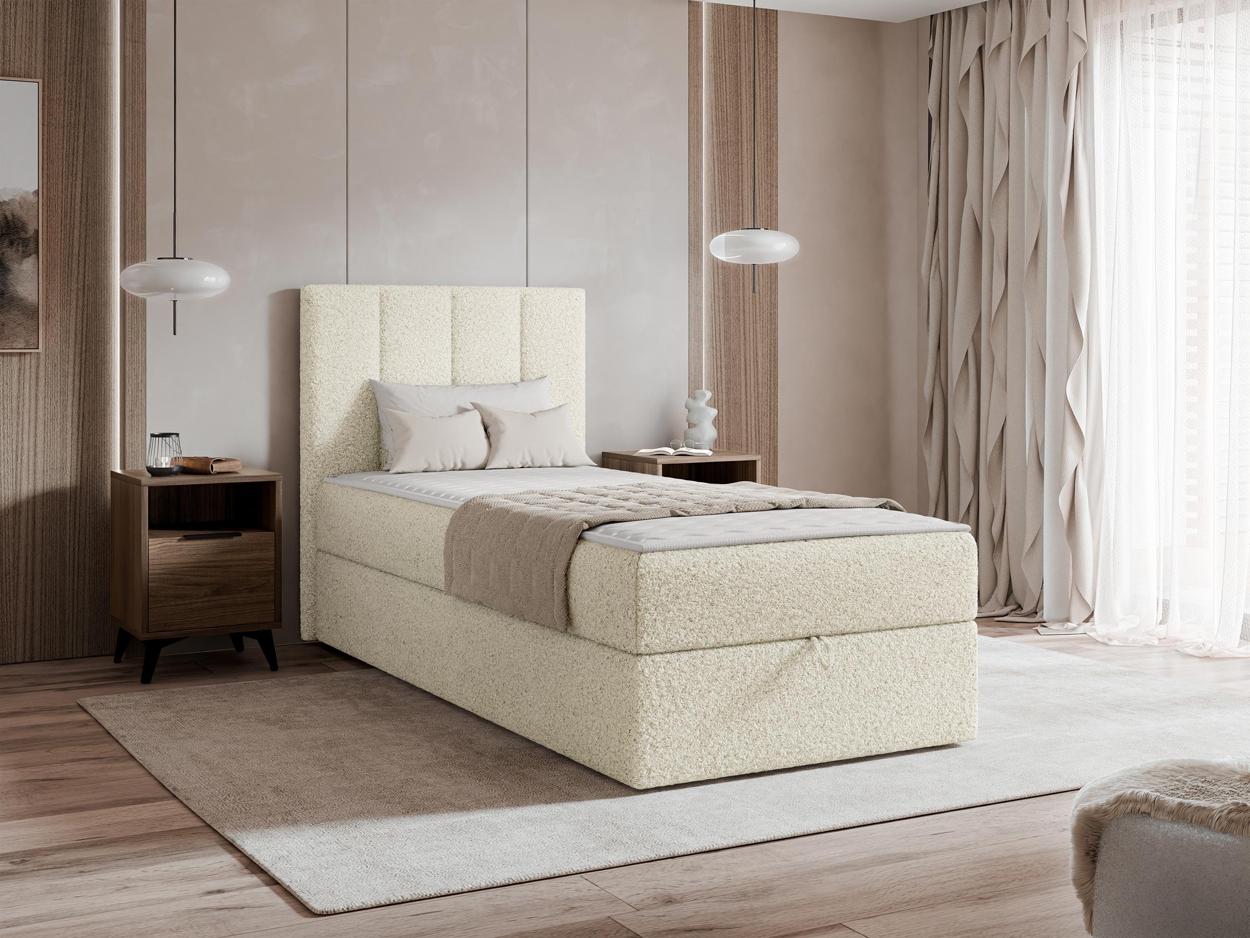 Boxspringbett Oppidum I (Lambi 08)
