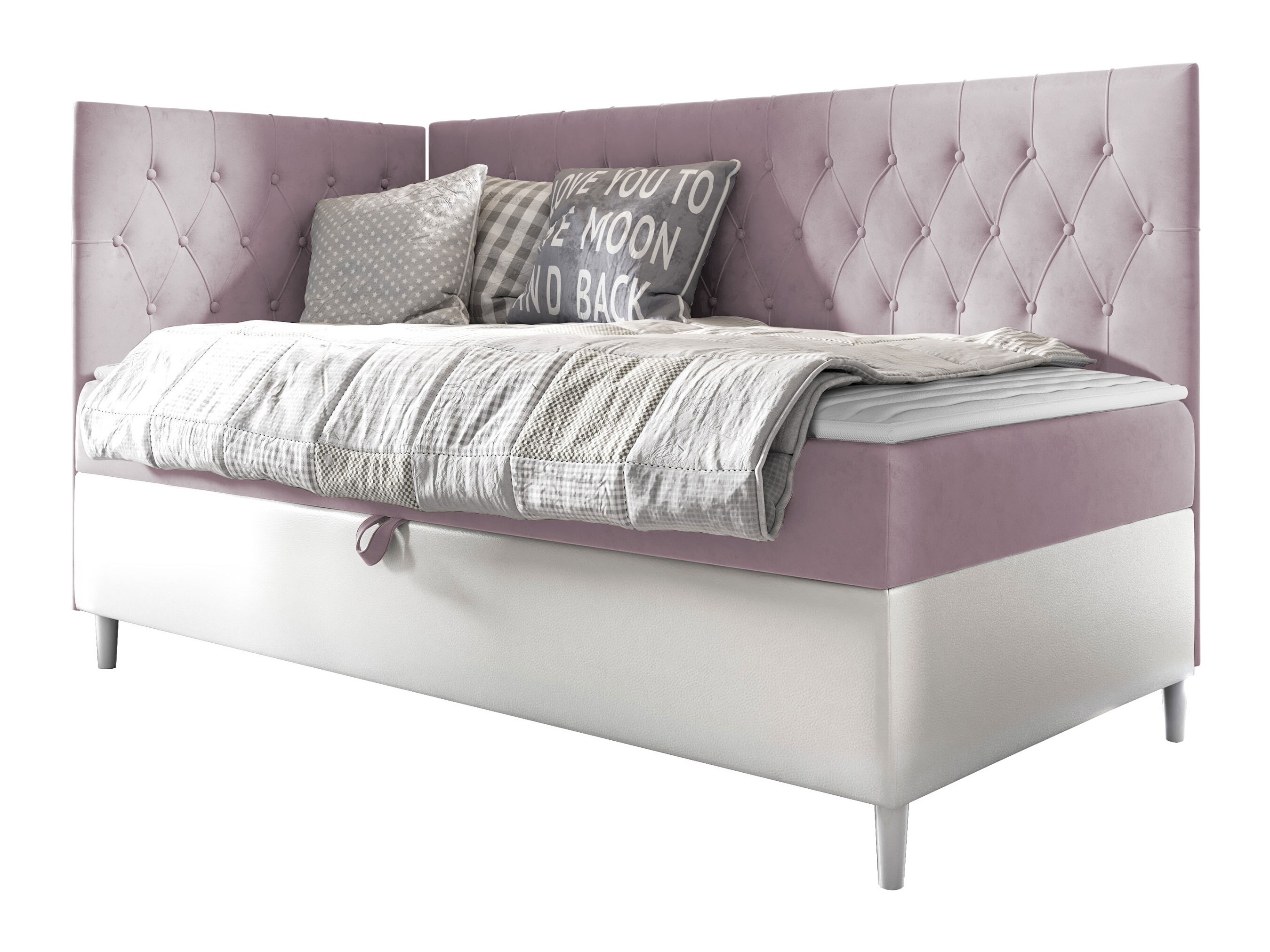 Boxspringbett Lucus III (Soft 017 + Fresh 9)