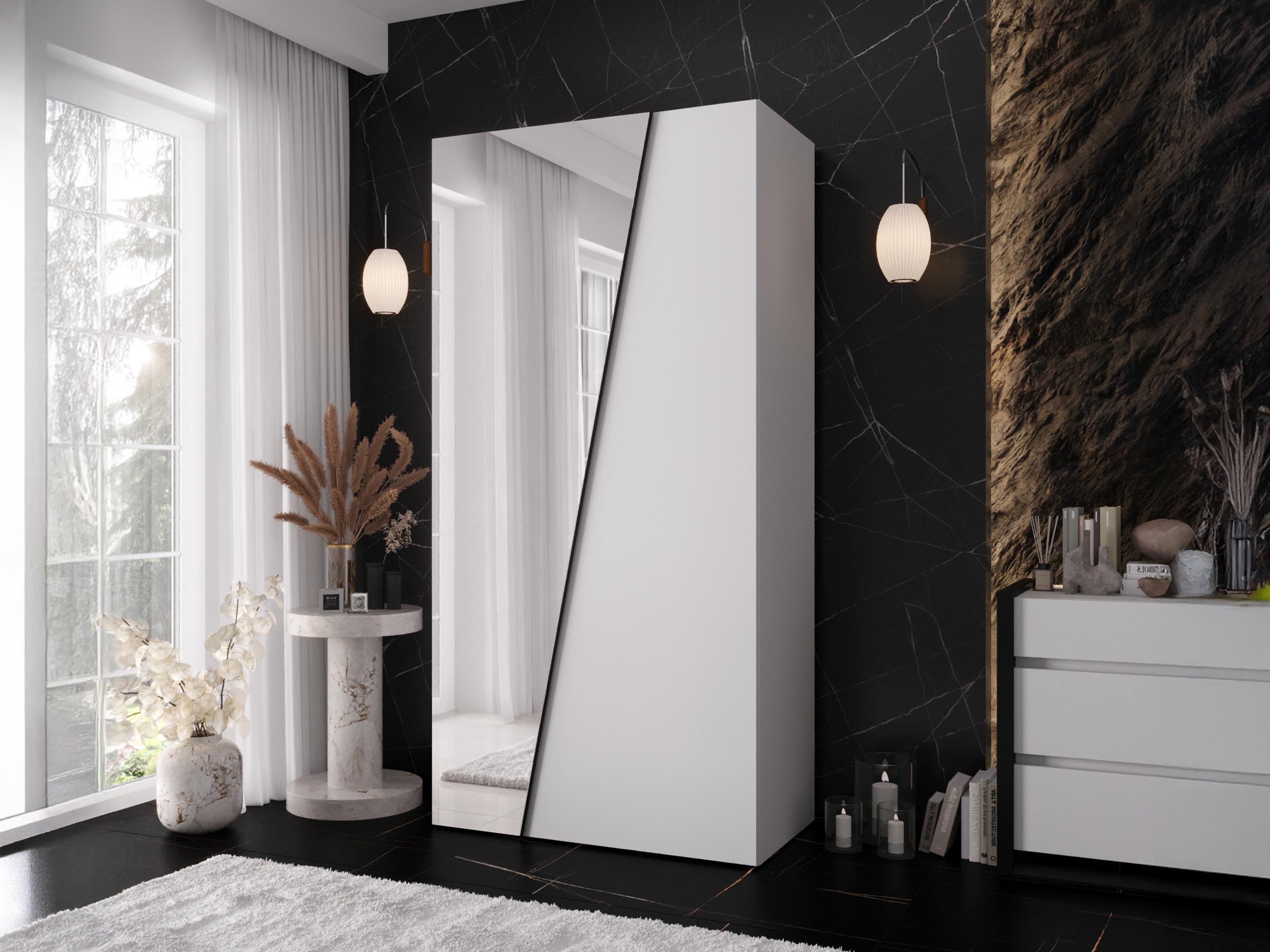 Kleiderschrank Hartford 633 (Weiss)