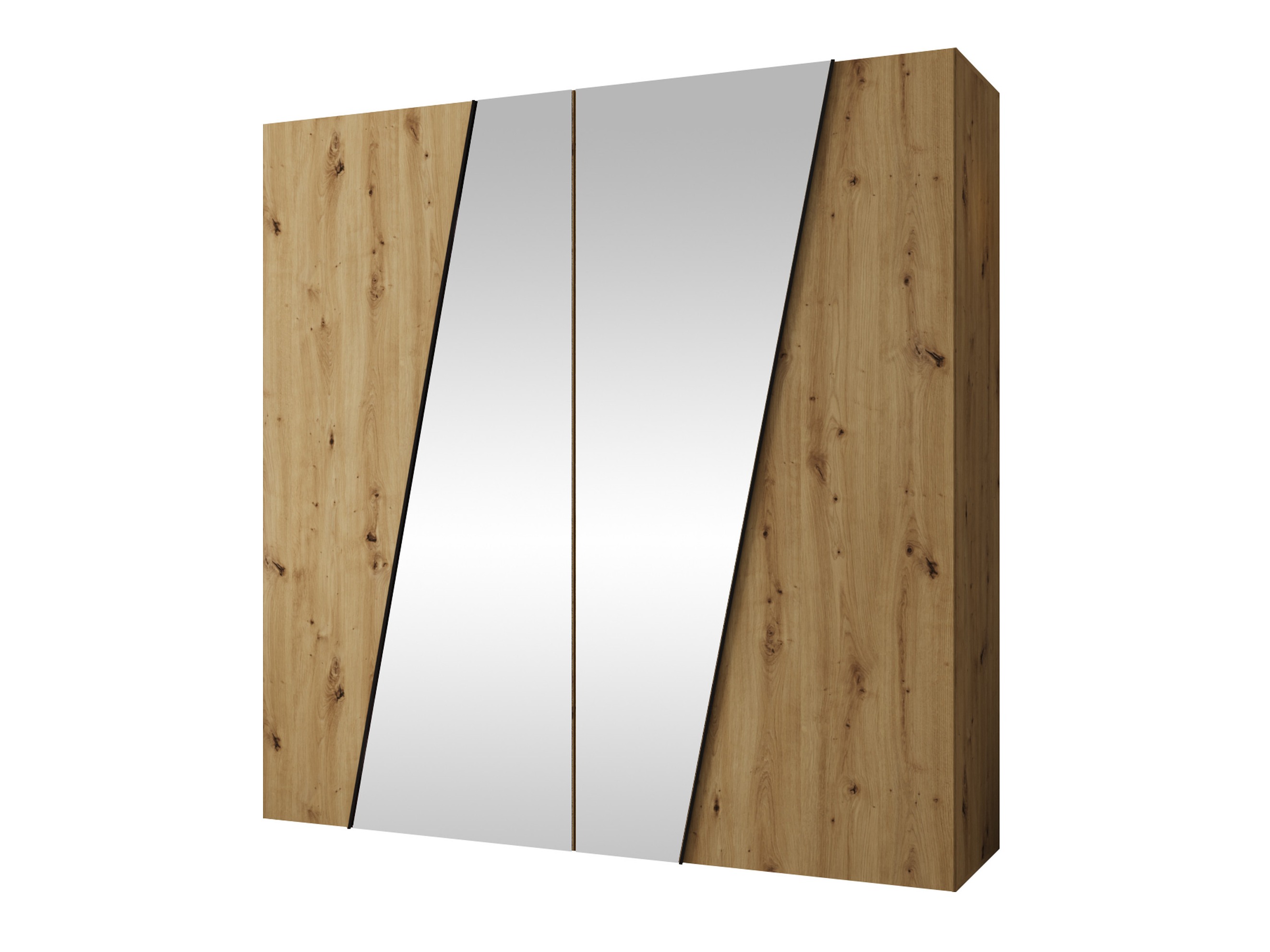 Kleiderschrank Hartford 635 (Artisan Eichenholzoptik)