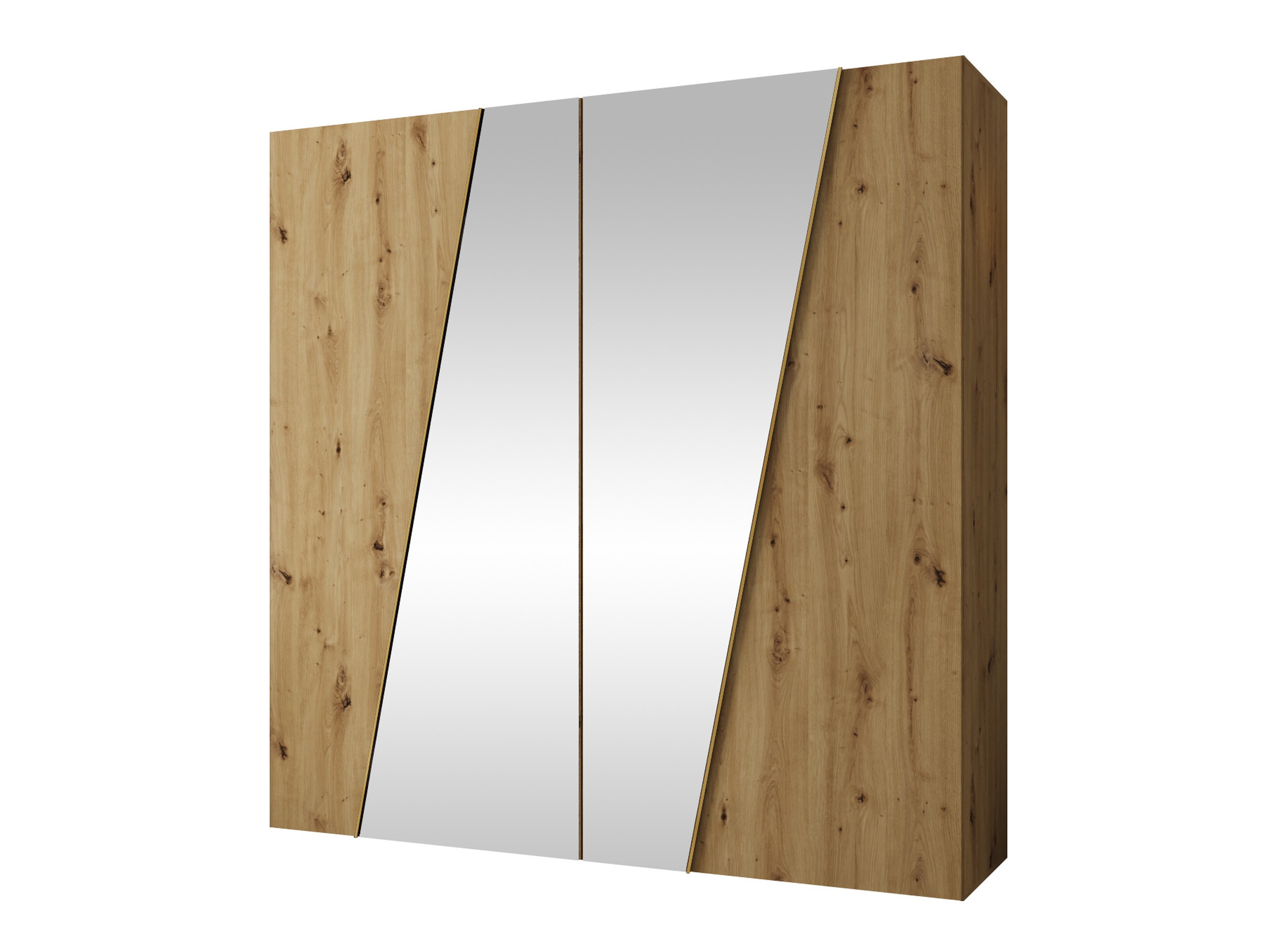 Kleiderschrank Hartford 635 (Artisan Eichenholzoptik)