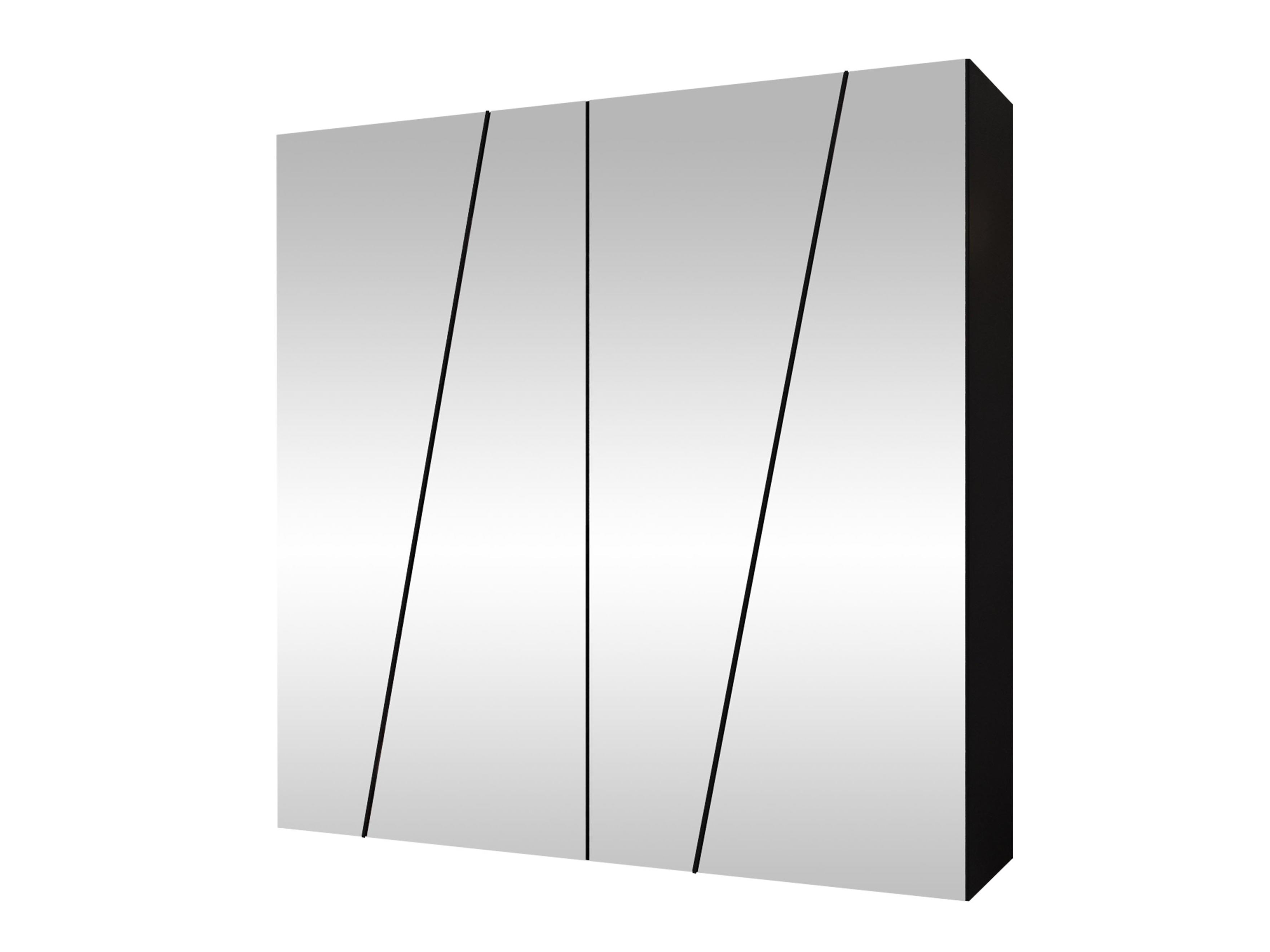Kleiderschrank Hartford 636 (Schwarz)