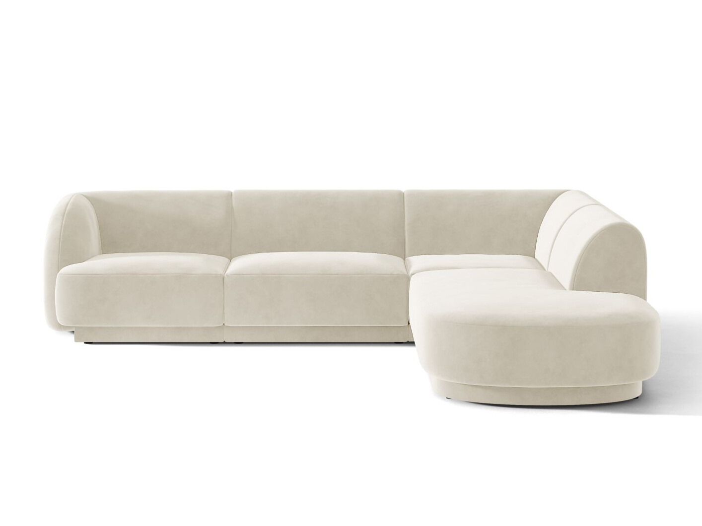 Modulares Ecksofa Tivlomi 106 (Bluvel 22)