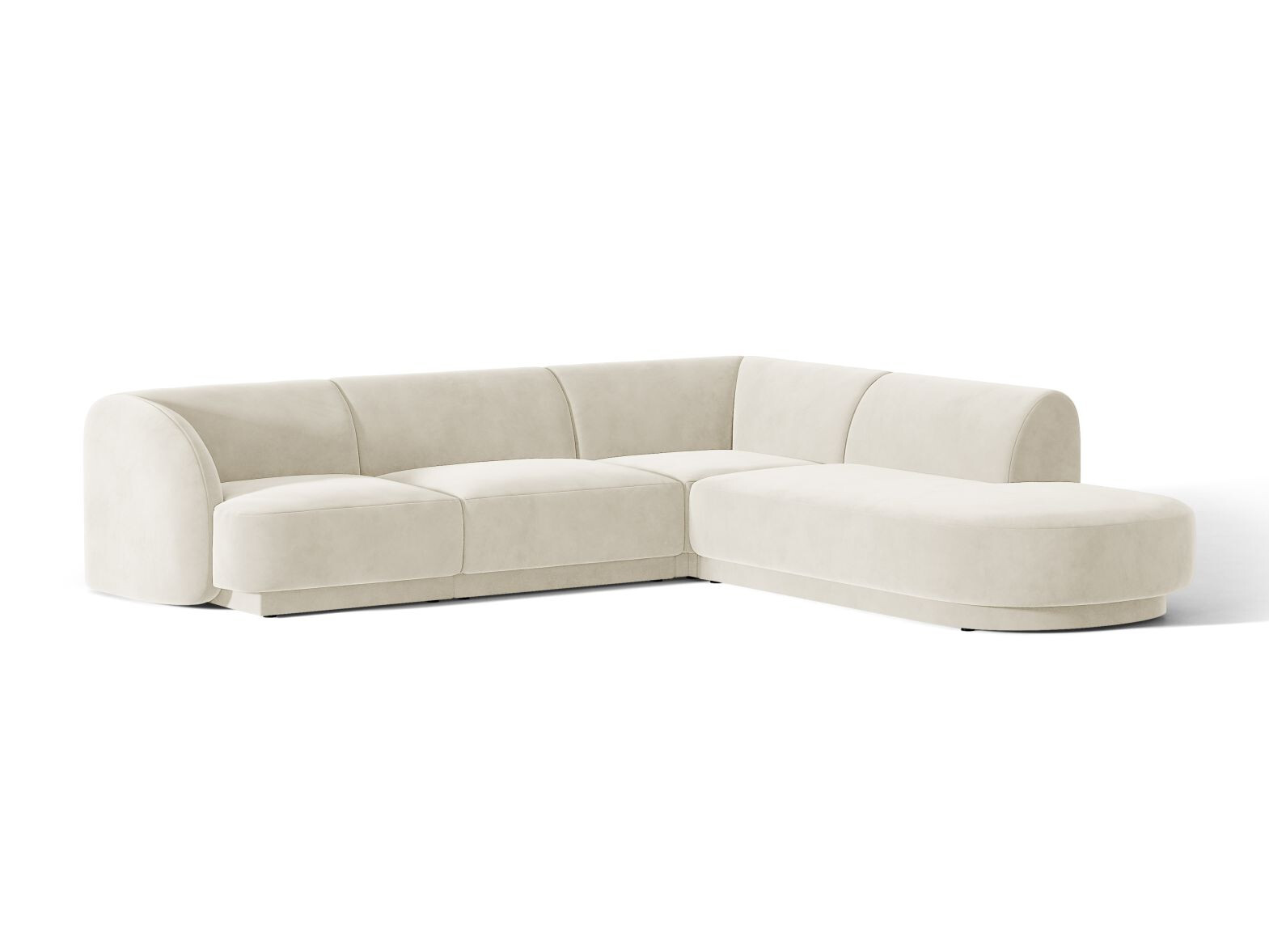 Modulares Ecksofa Tivlomi 106 (Bluvel 22)