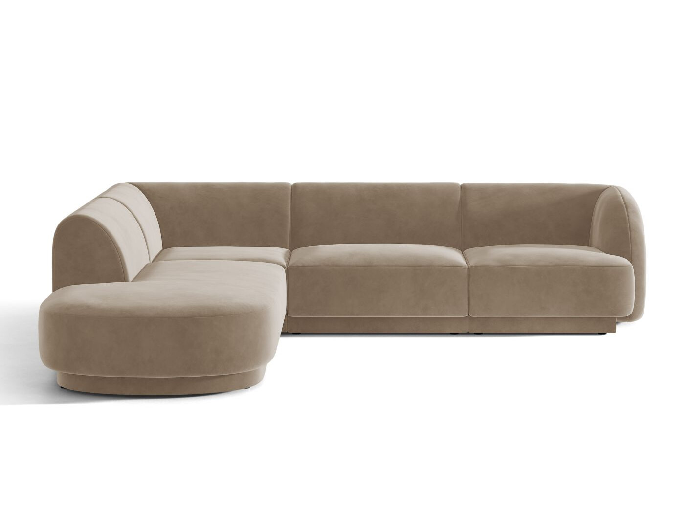 Modulares Ecksofa Tivlomi 106 (Bluvel 40)
