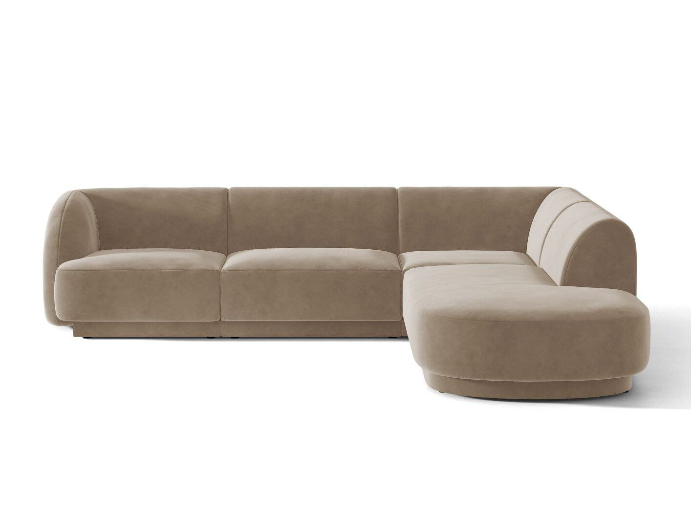 Modulares Ecksofa Tivlomi 106 (Bluvel 40)