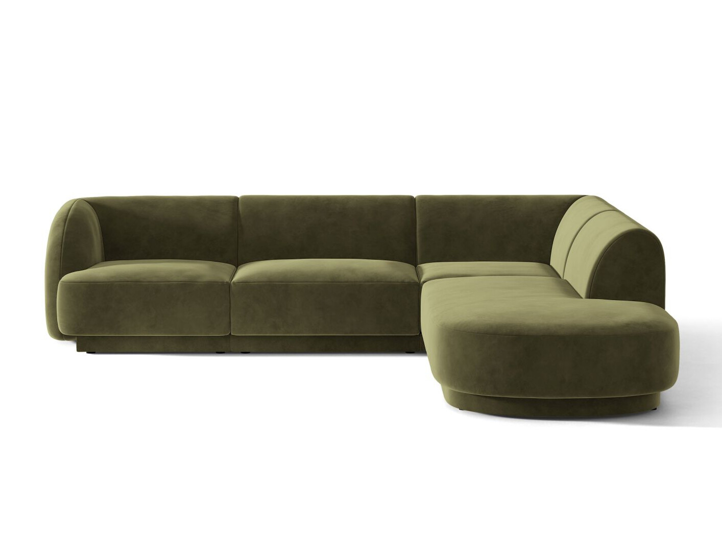 Modulares Ecksofa Tivlomi 106 (Bluvel 77)
