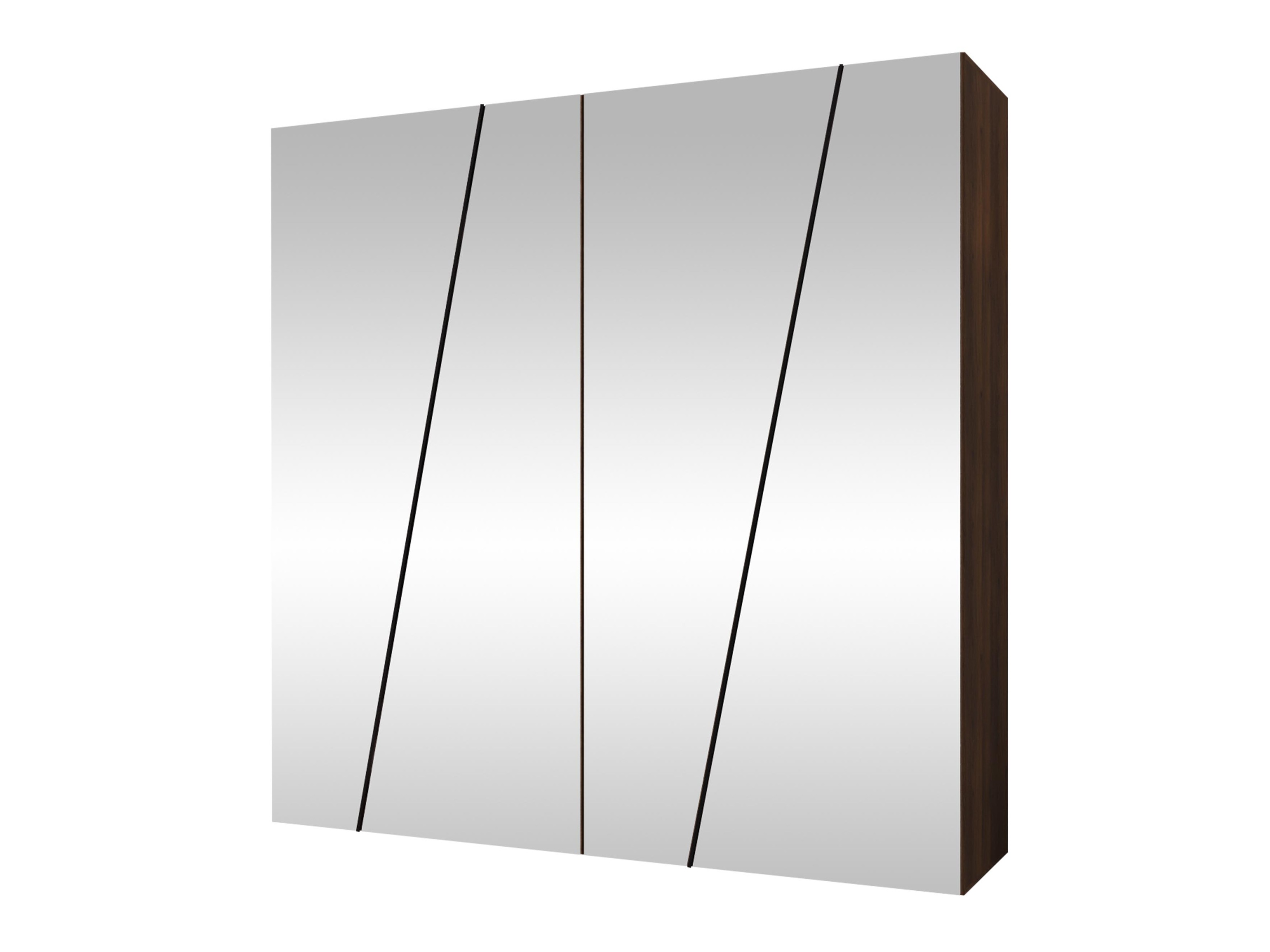 Kleiderschrank Hartford 636 (Walnussholzoptik)