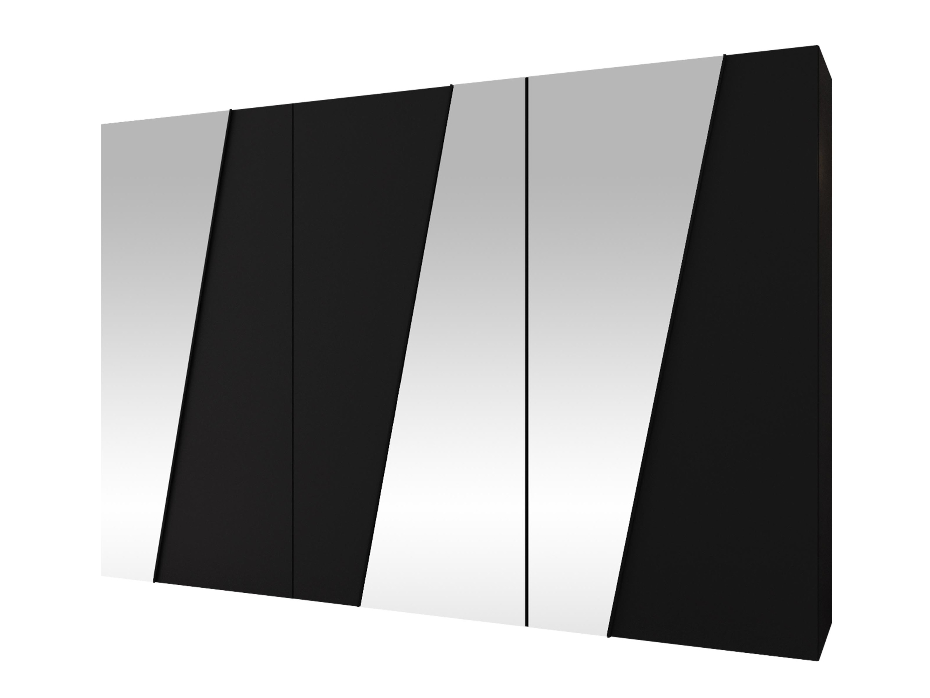 Kleiderschrank Hartford 637 (Schwarz)