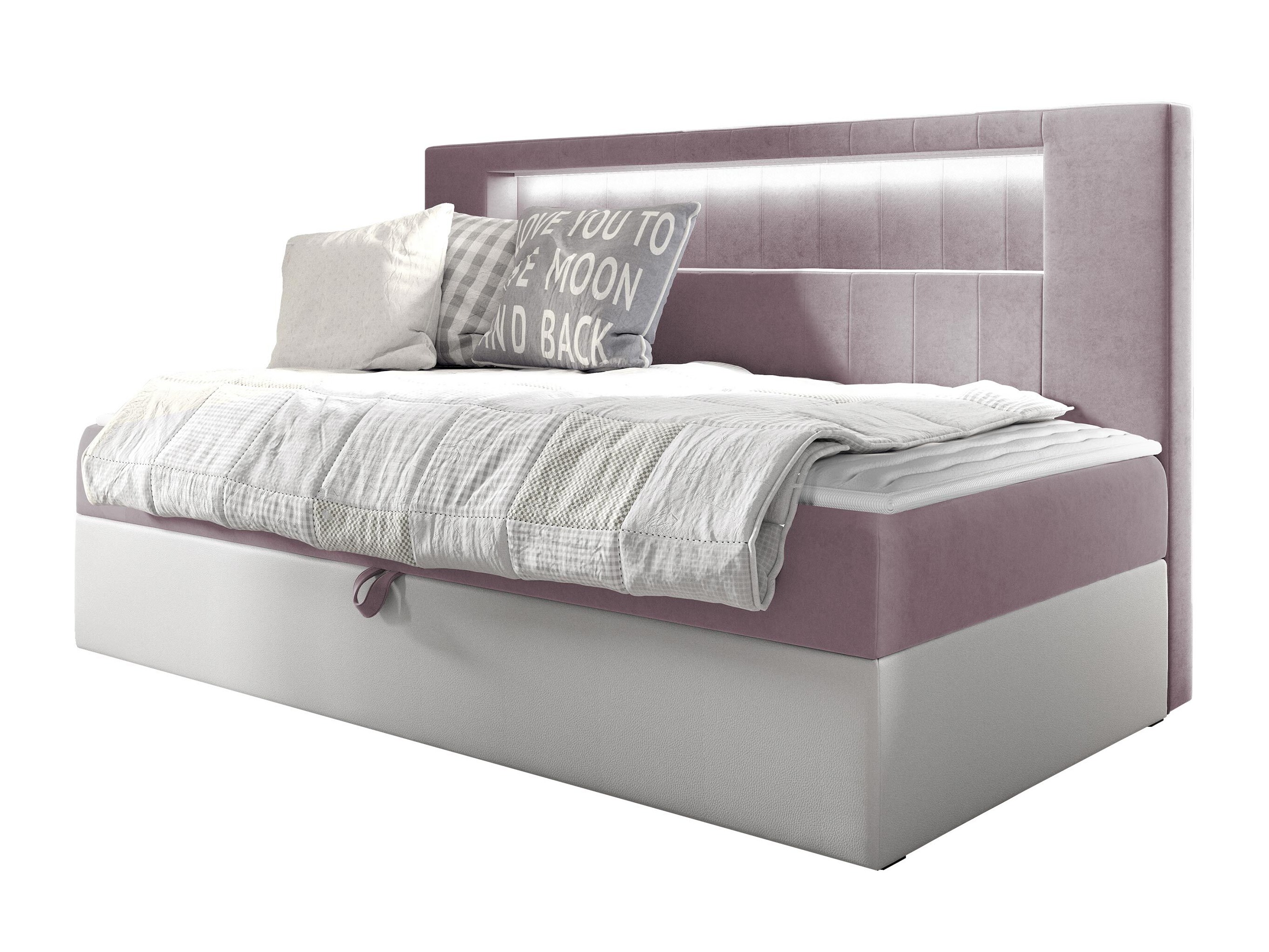 Boxspringbett Lucus IV (Soft 017 + Fresh 9)