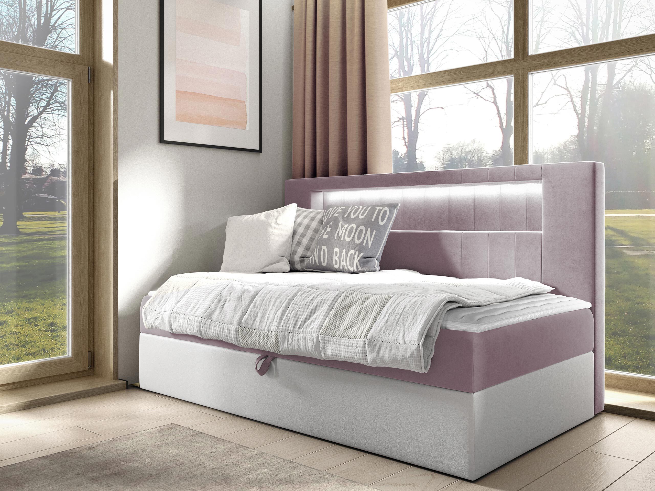 Boxspringbett Lucus IV (Soft 017 + Fresh 9)