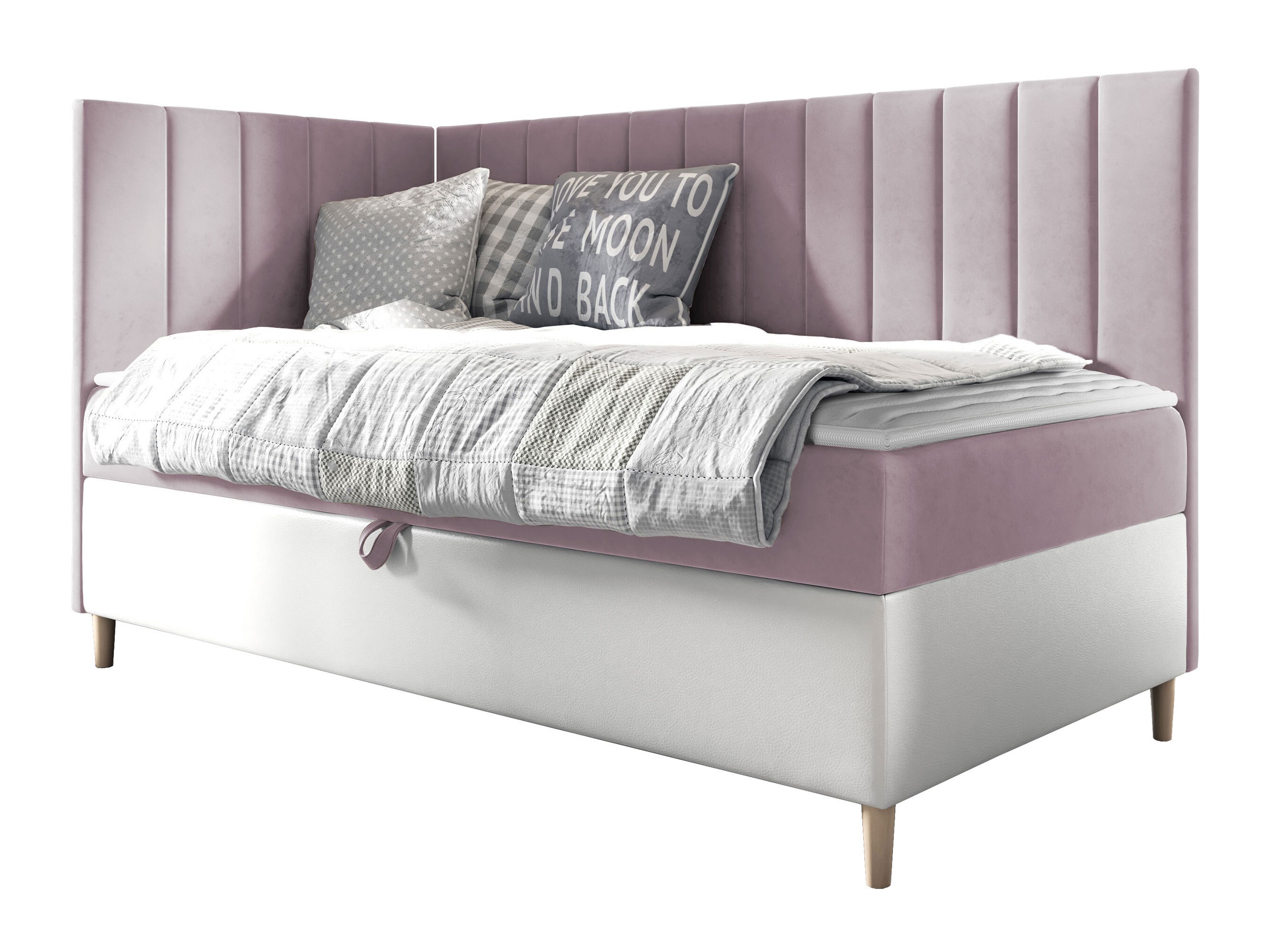 Boxspringbett Lucus (Soft 017 + Fresh 9)