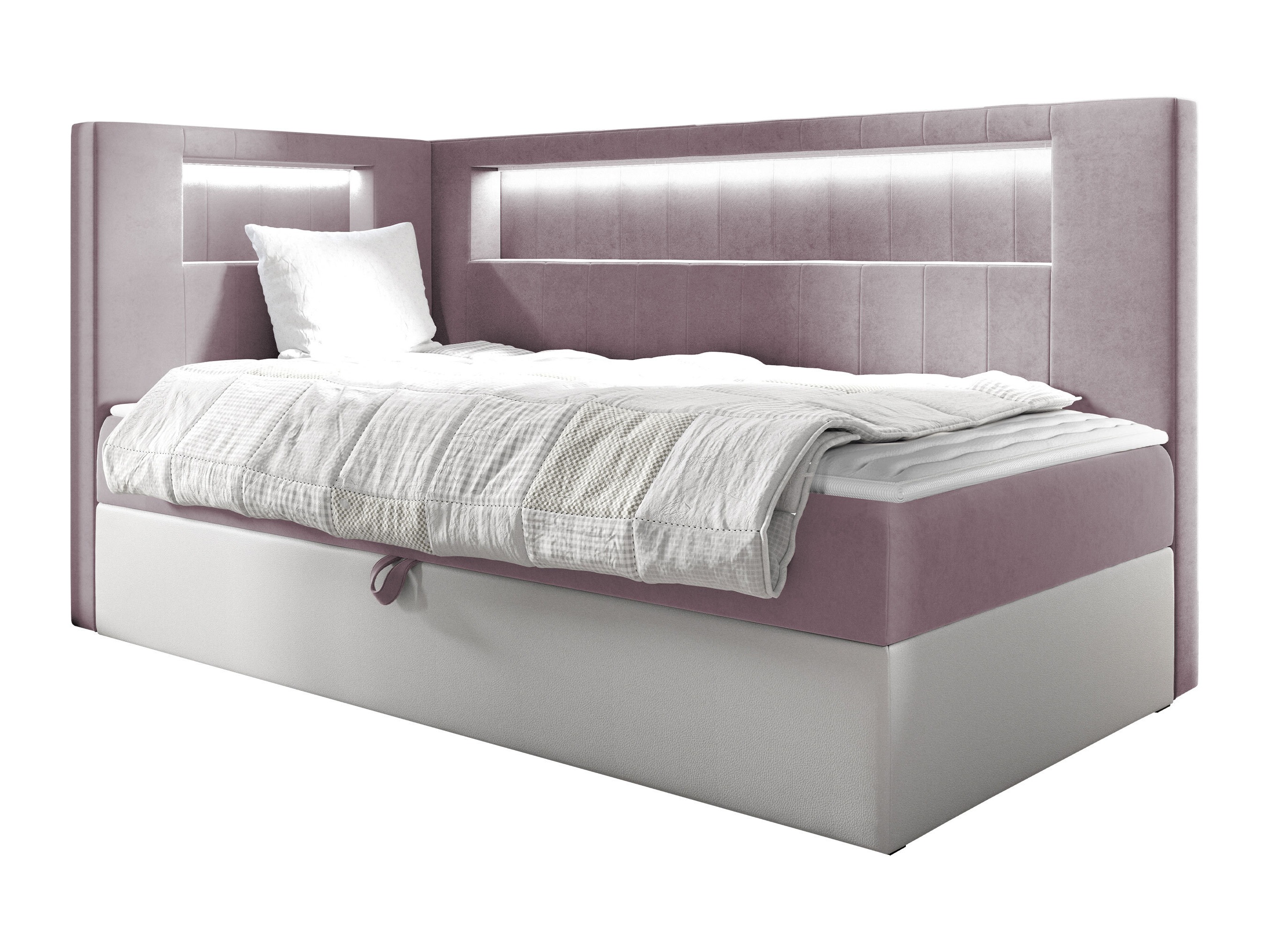 Boxspringbett Lucus VIII (Soft 017 + Fresh 9)