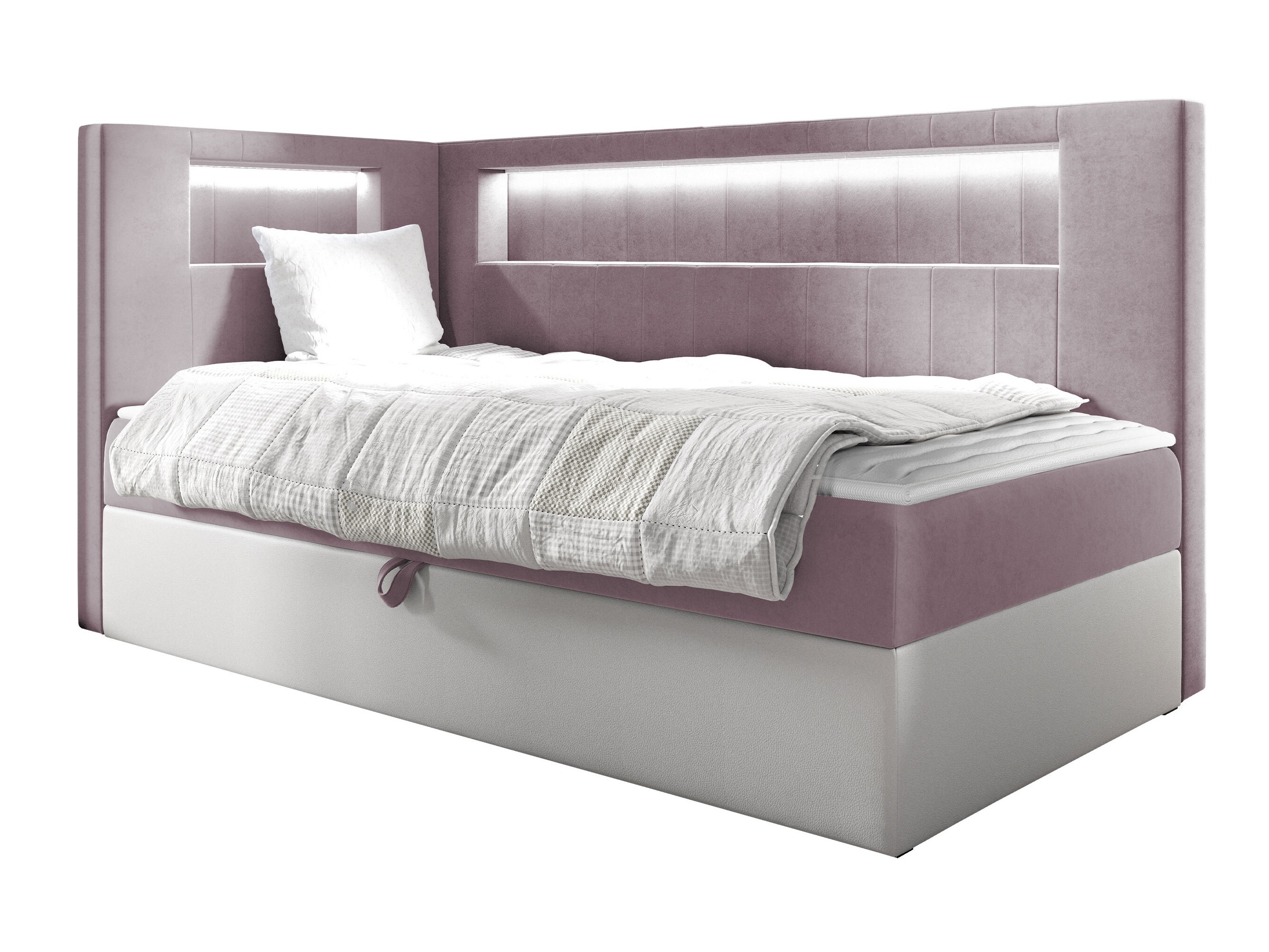 Boxspringbett Lucus VIII (Soft 017 + Fresh 9)