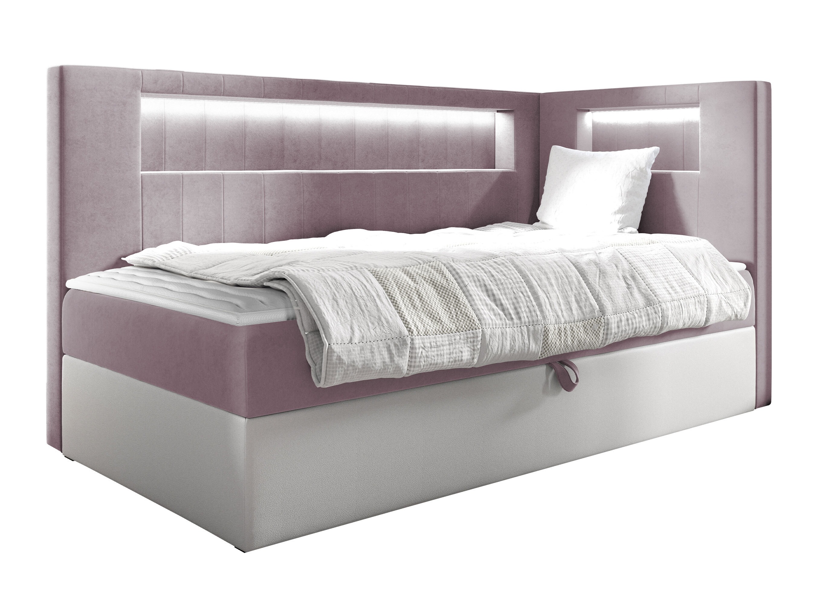 Boxspringbett Lucus VIII (Soft 017 + Fresh 9)