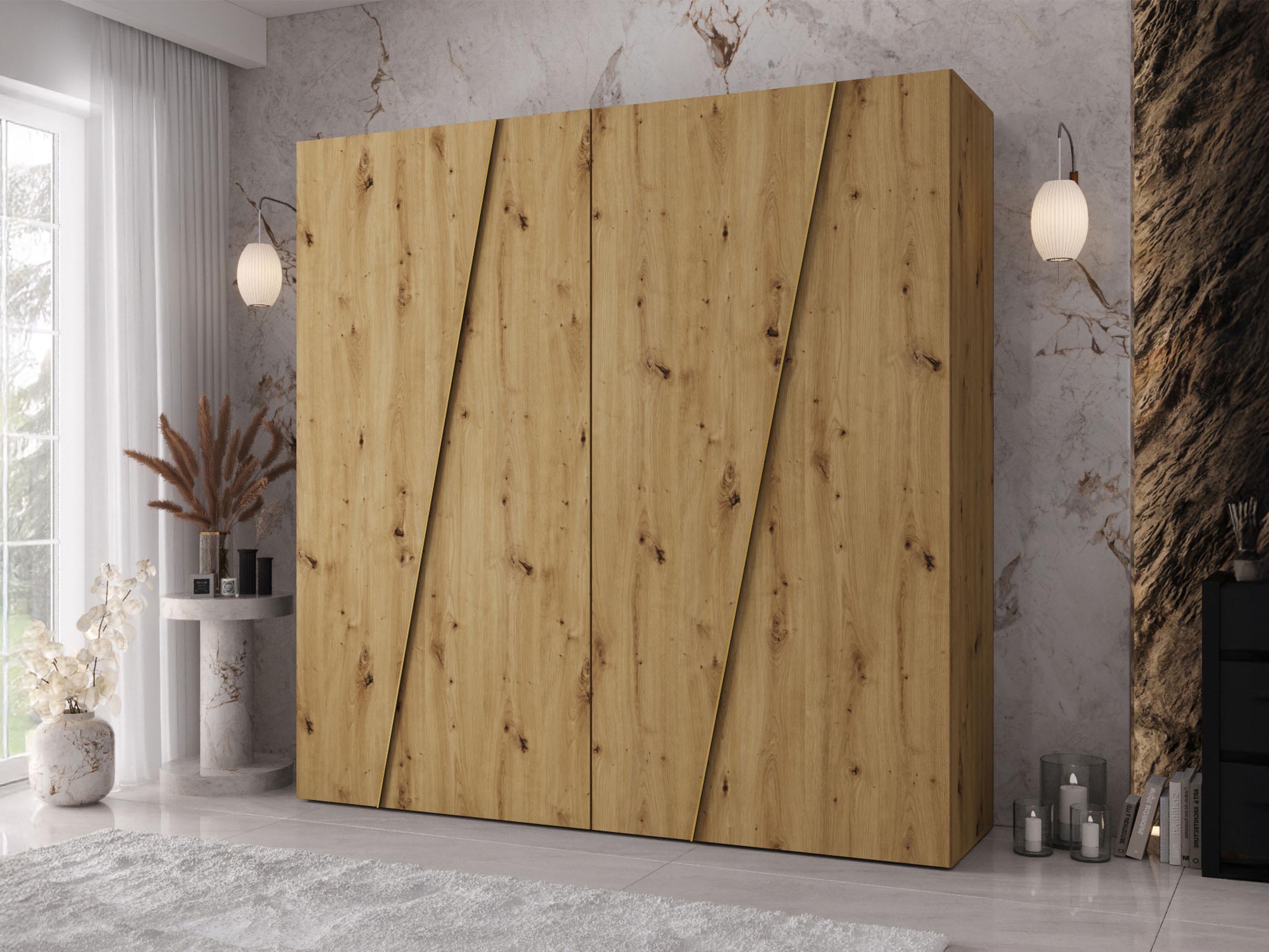 Kleiderschrank Hartford 640 (Artisan Eichenholzoptik)