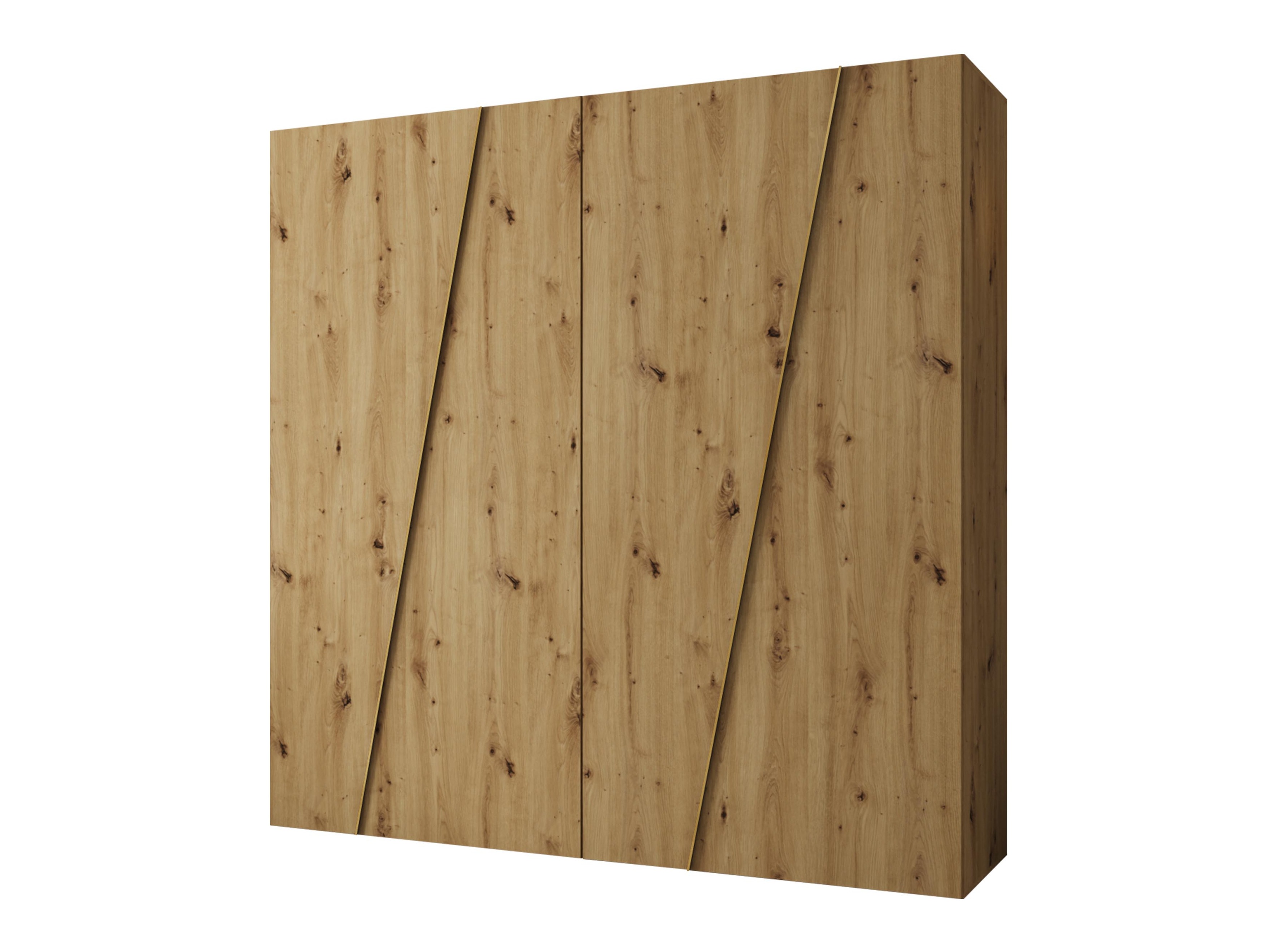Kleiderschrank Hartford 640 (Artisan Eichenholzoptik)