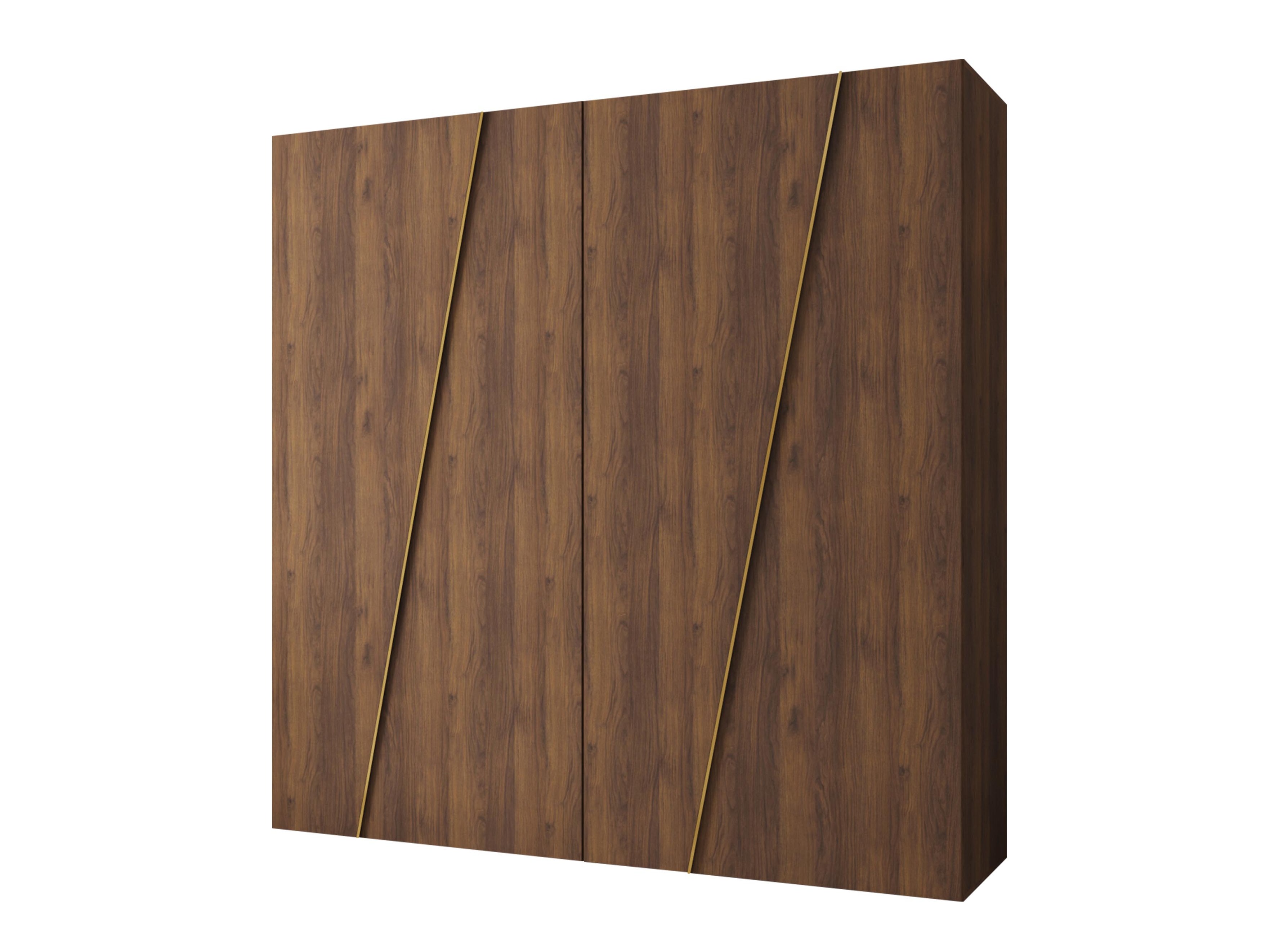 Kleiderschrank Hartford 640 (Walnussholzoptik)