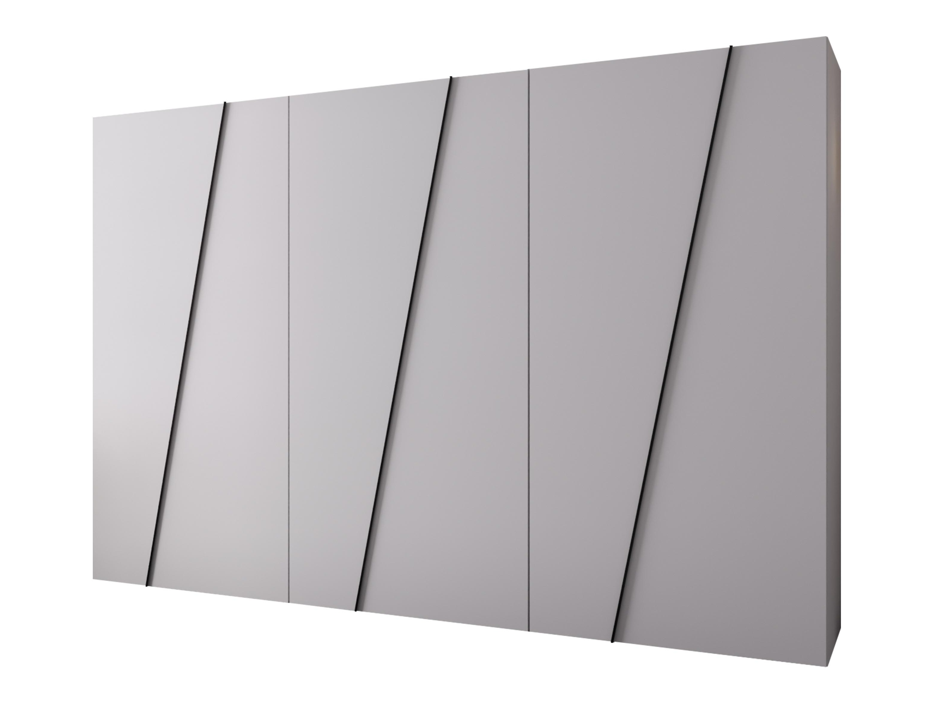 Kleiderschrank Hartford 641 (Weiss)