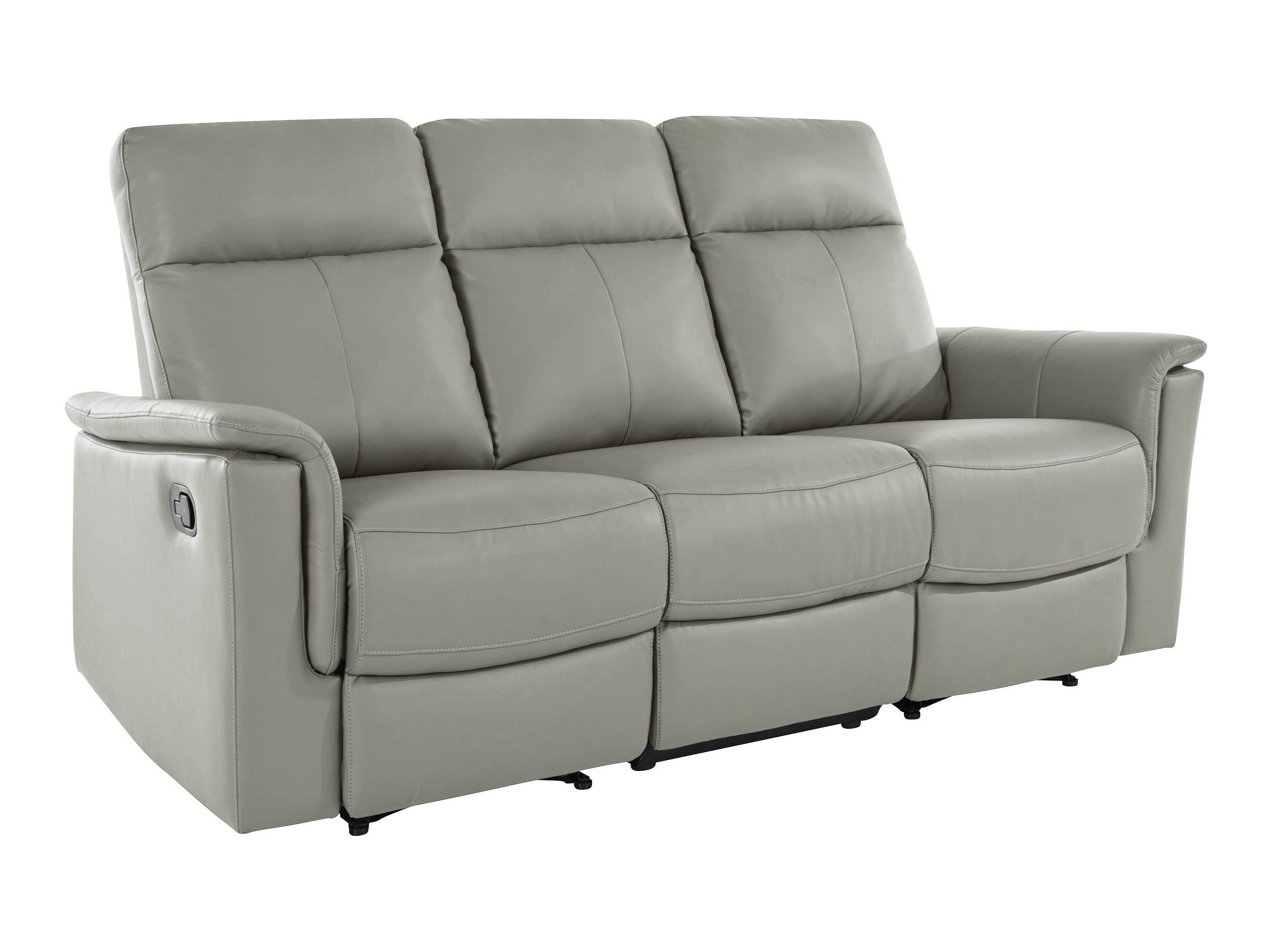 Sofa mit Liegefunktion Fivmelu 102 (Hellgrau)