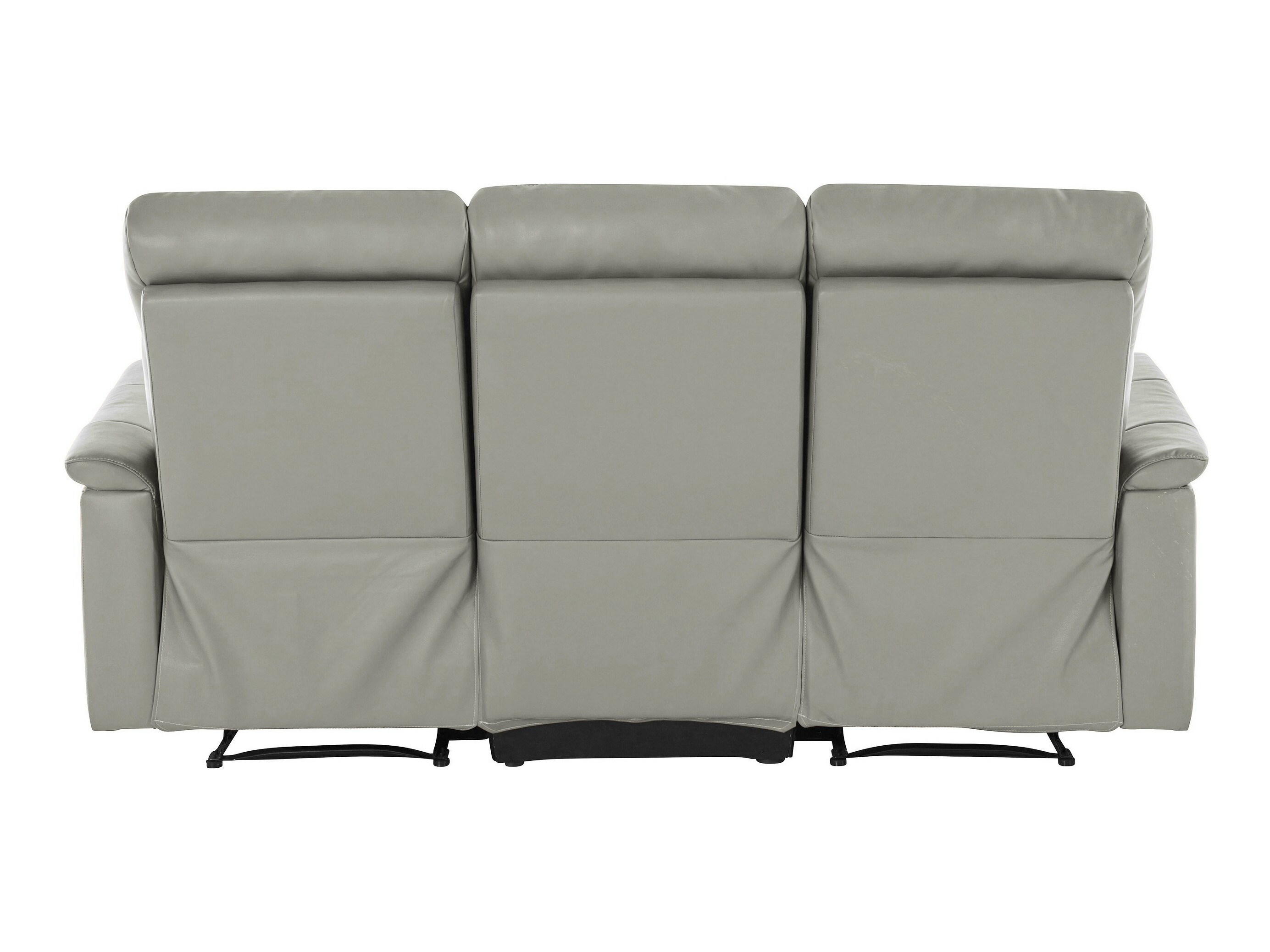 Sofa mit Liegefunktion Fivmelu 102 (Hellgrau)