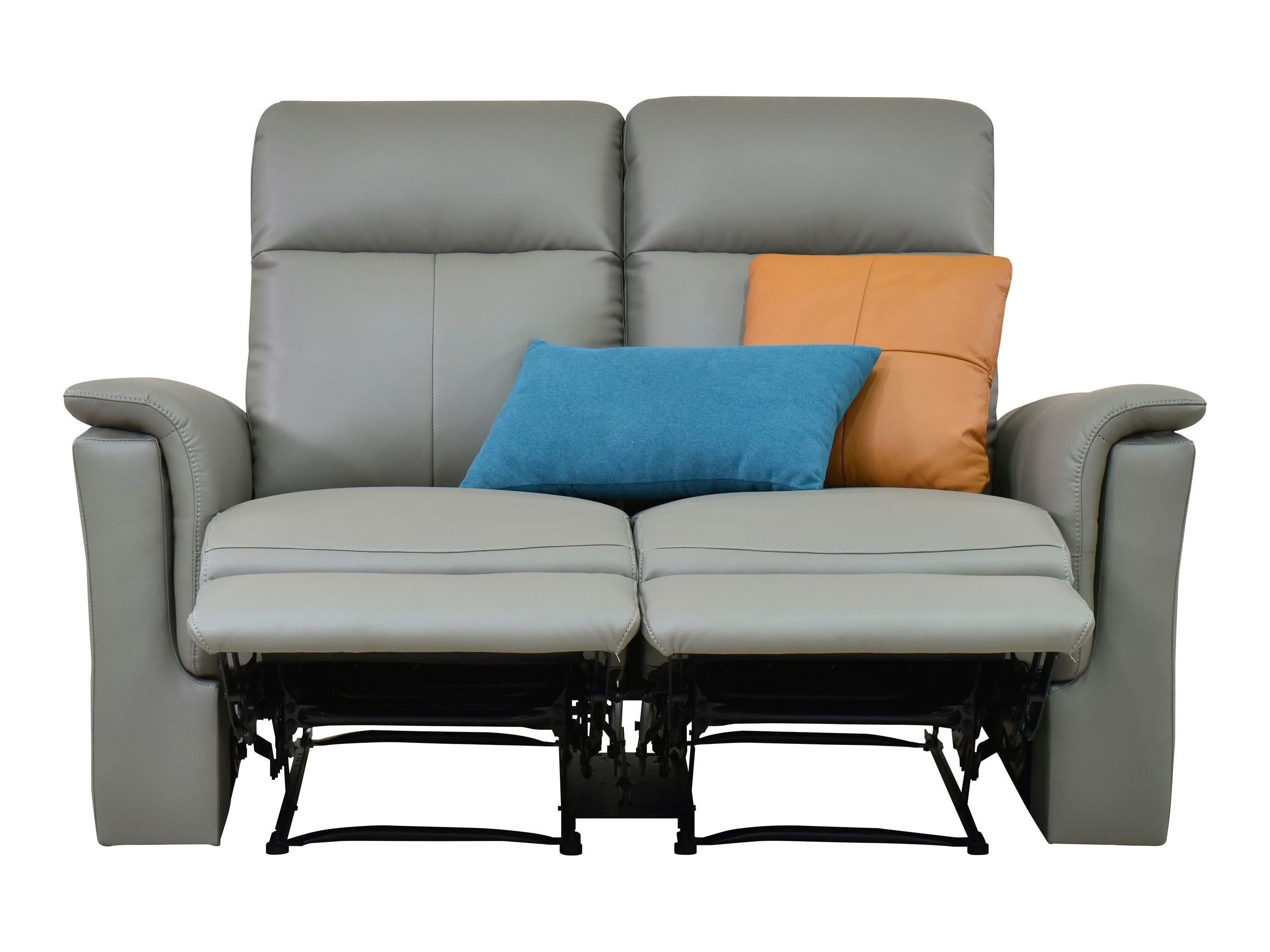 Sofa mit Liegefunktion Fivmelu 104 (Hellgrau)