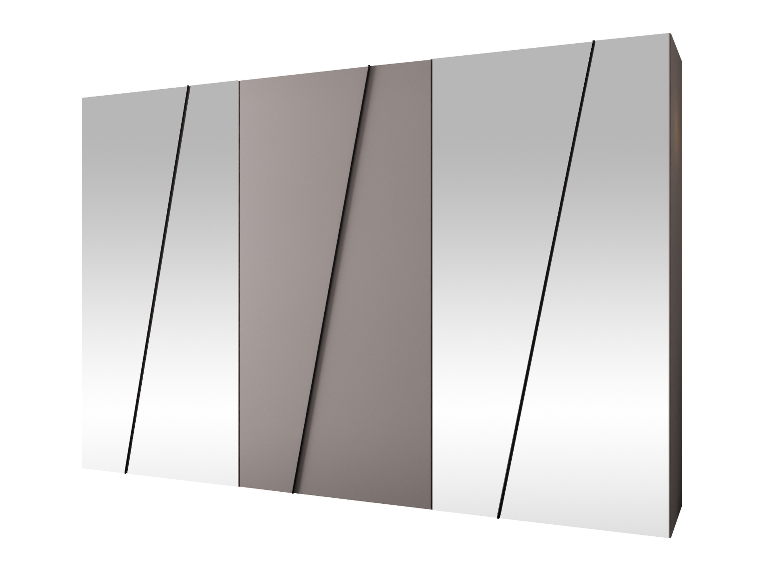 Kleiderschrank Hartford 643 (Kaschmir)