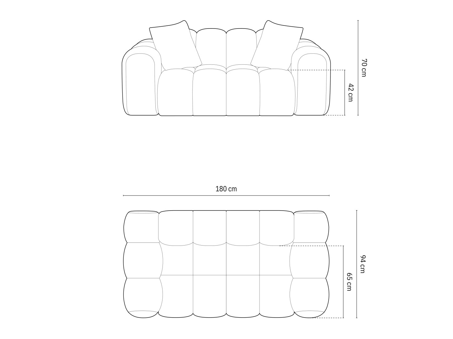 Sofa Mondelo 102 (Eden 02 Birnel)