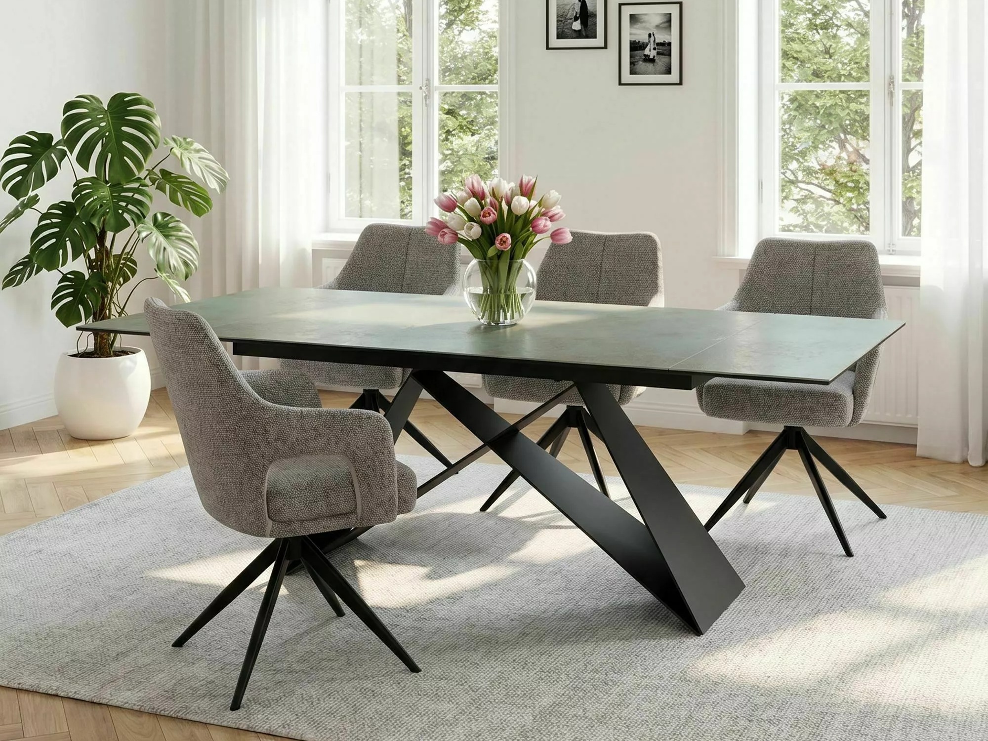 Tisch Detroit 978 (Türkis)