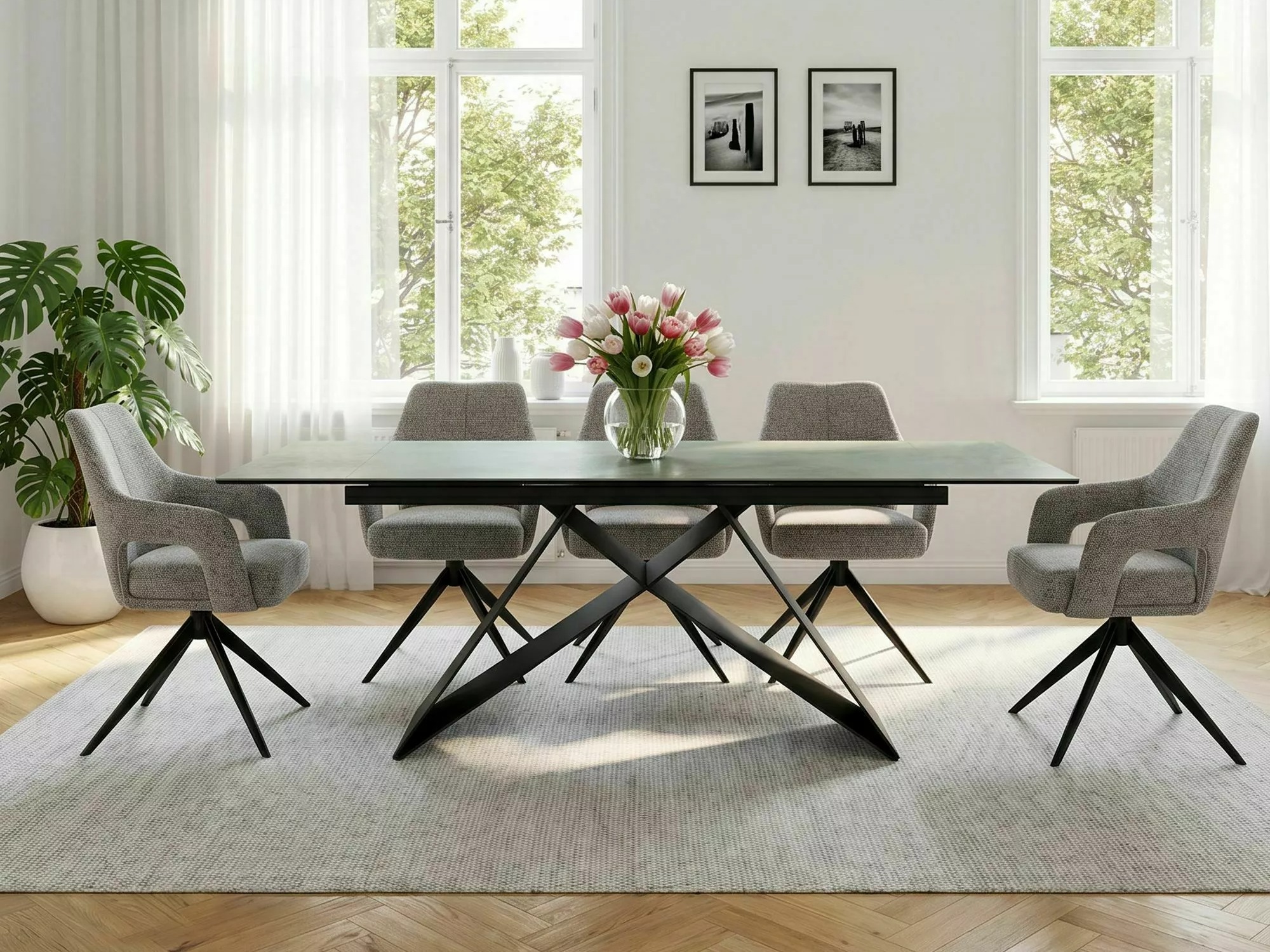Tisch Detroit 978 (Türkis)