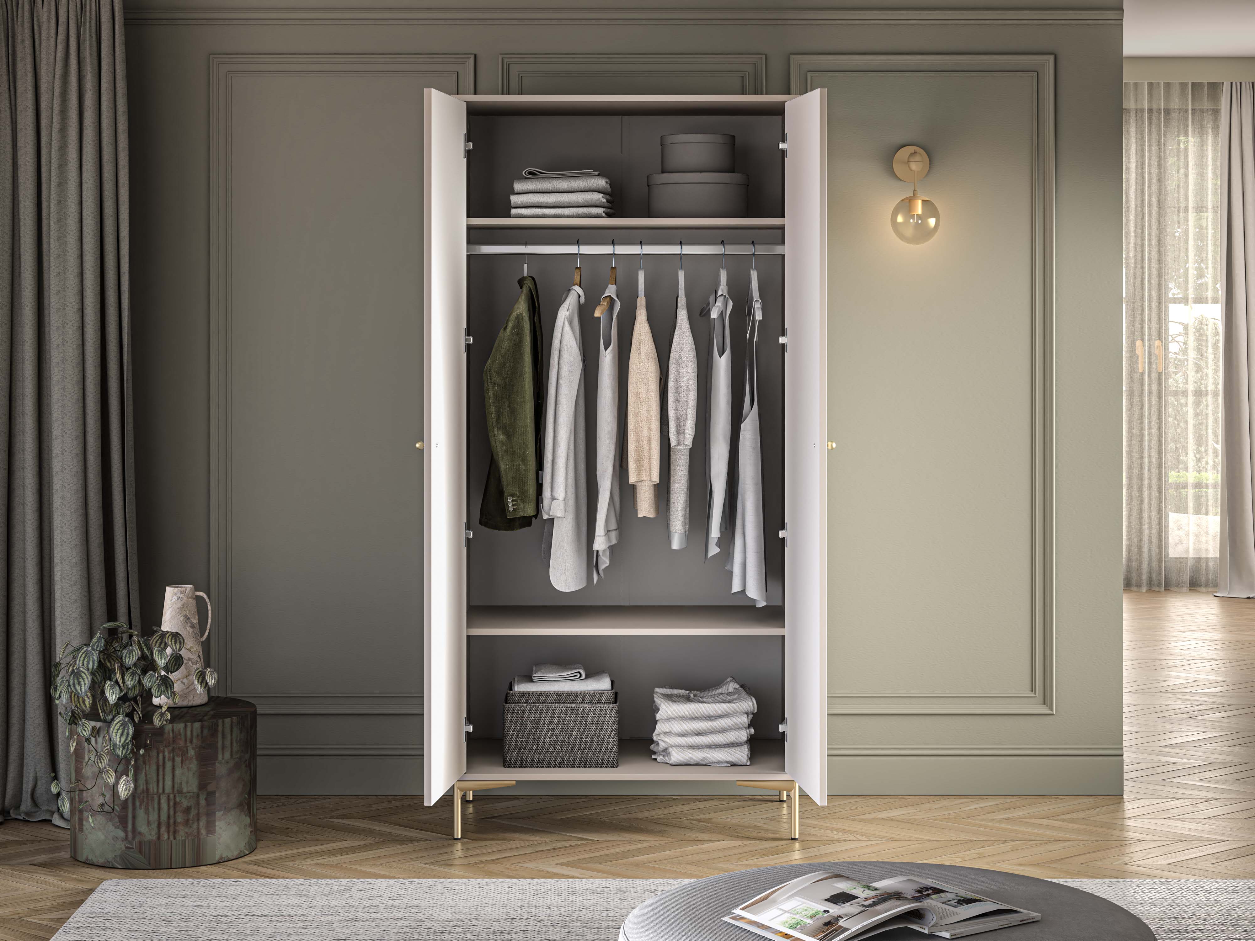 Kleiderschrank Cirnoli 100