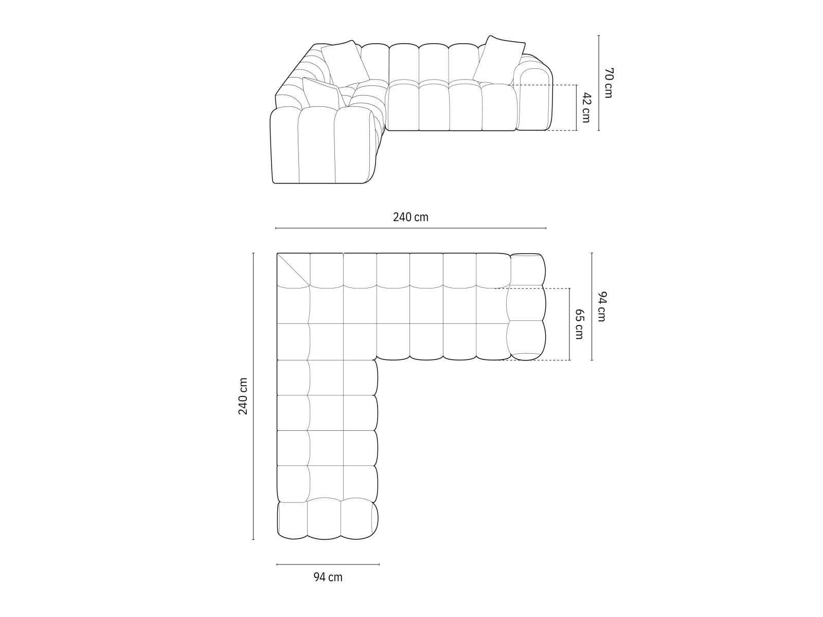Ecksofa Mondelo 104 (Eden 12)