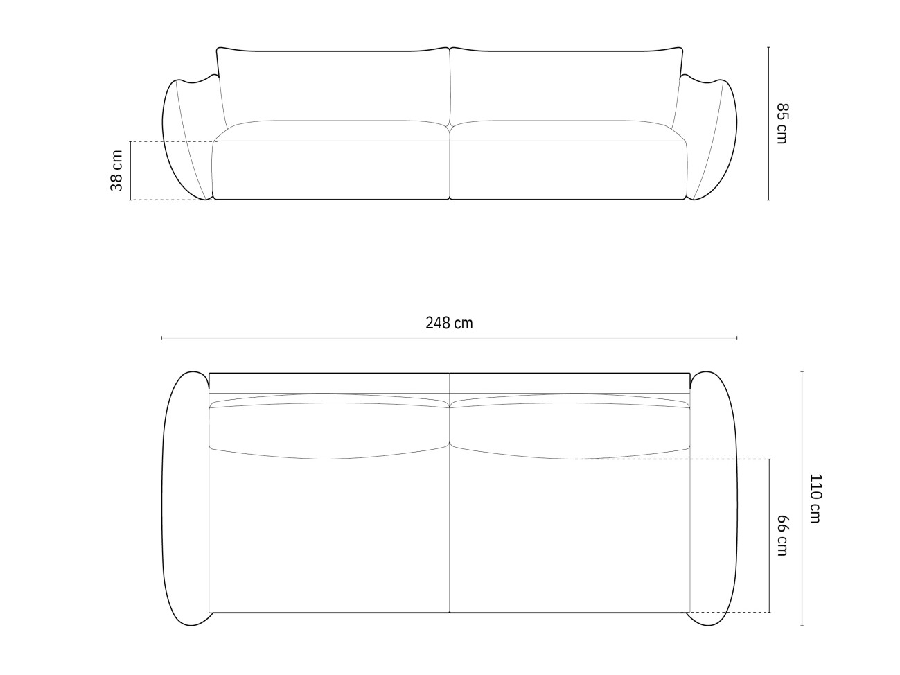 Sofa Soevara 100 (Salvador 01)