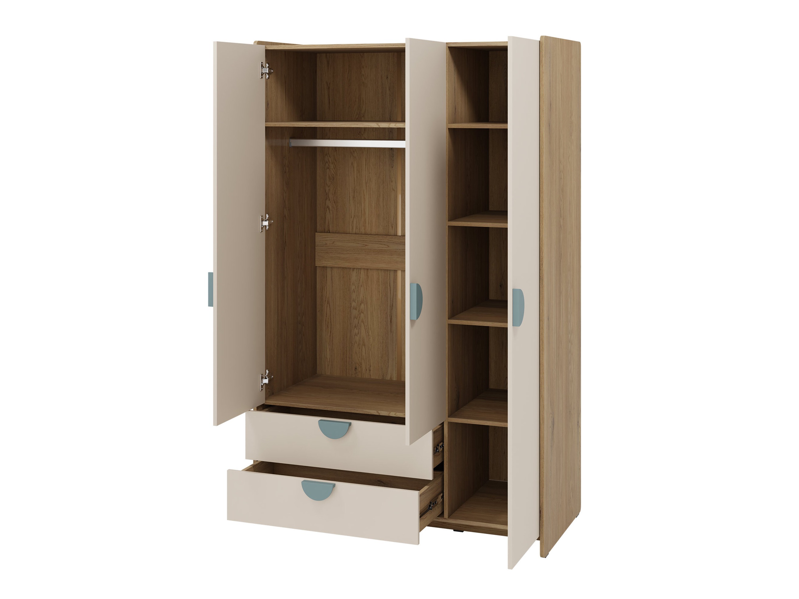 Kleiderschrank Fivelbi 100