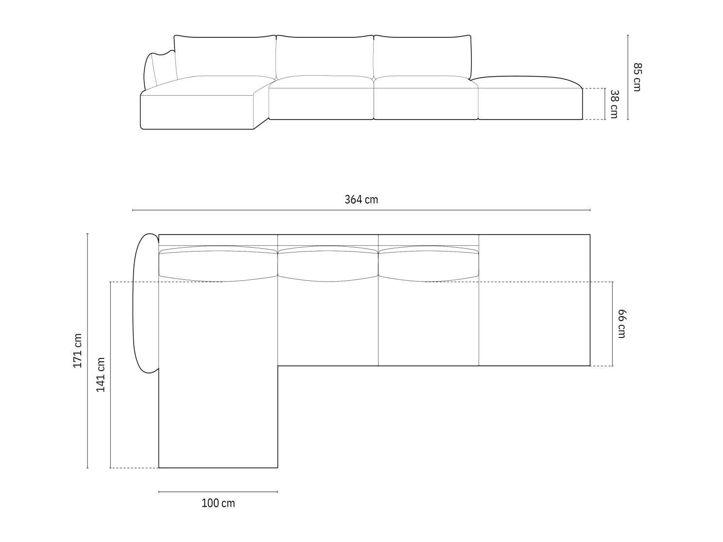 Ecksofa Soevara 109 (Salvador 01)