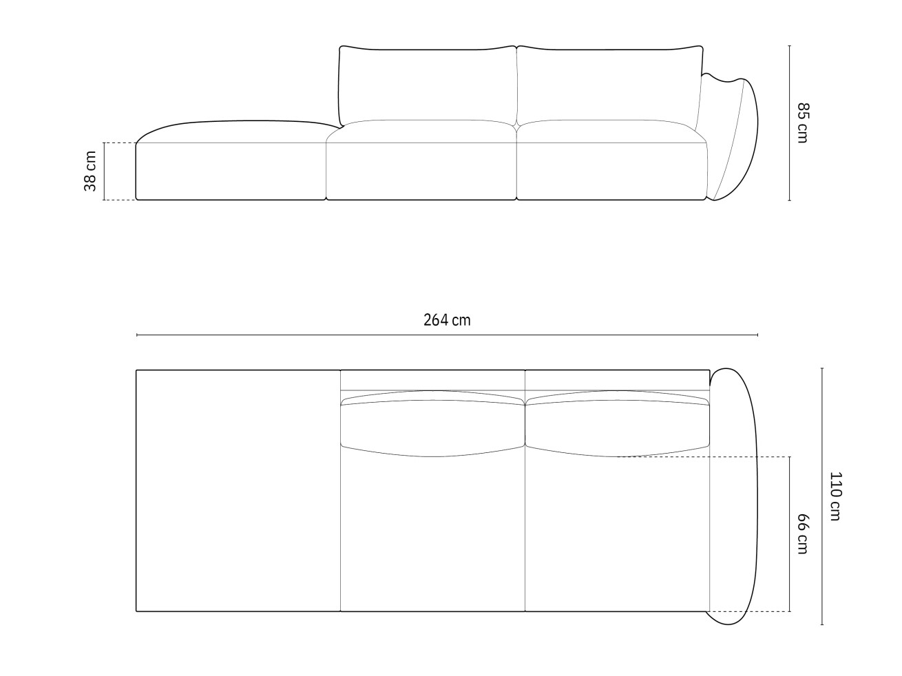 Sofa Soevara 110 (Salvador 01)