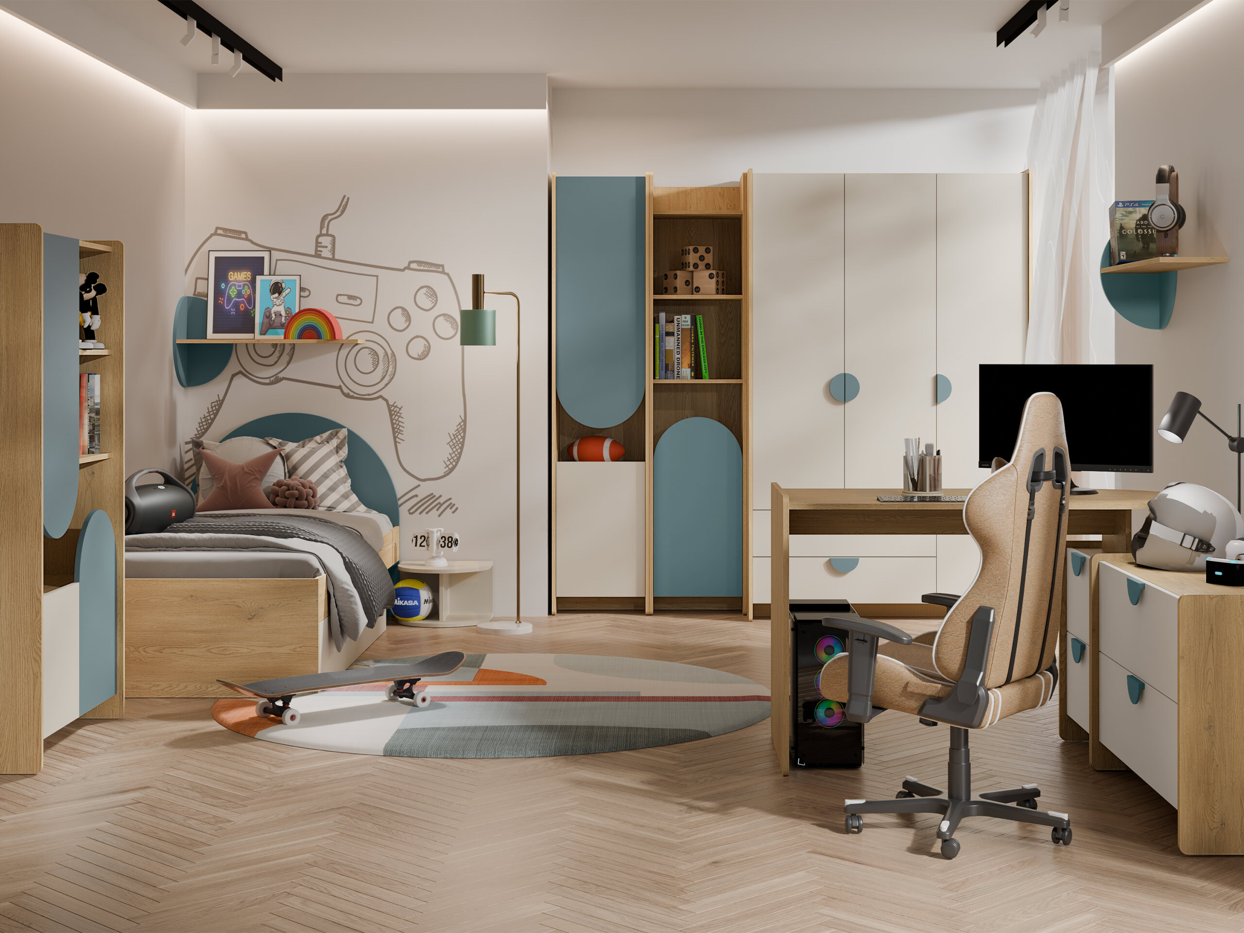 Kinderzimmer-Set Fivelbi 119