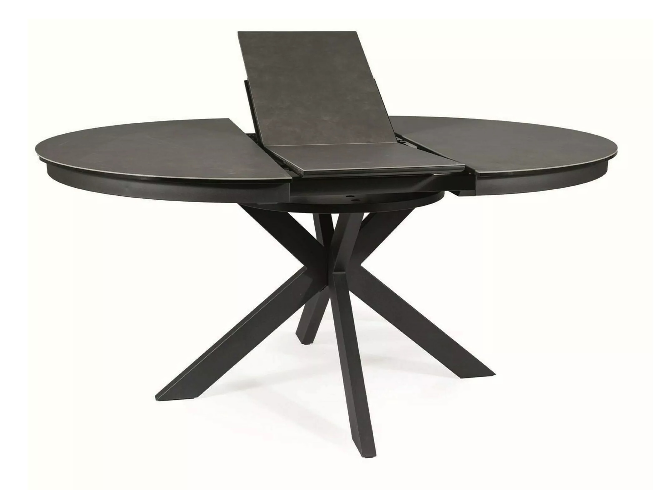 Tisch Detroit 998 (Schwarz + Dunkelgrau)