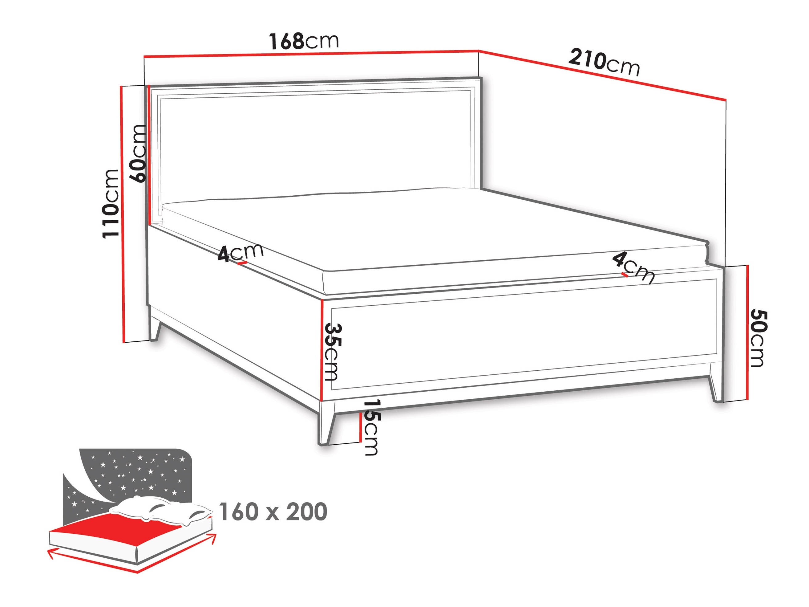 Bett Sonfera 119