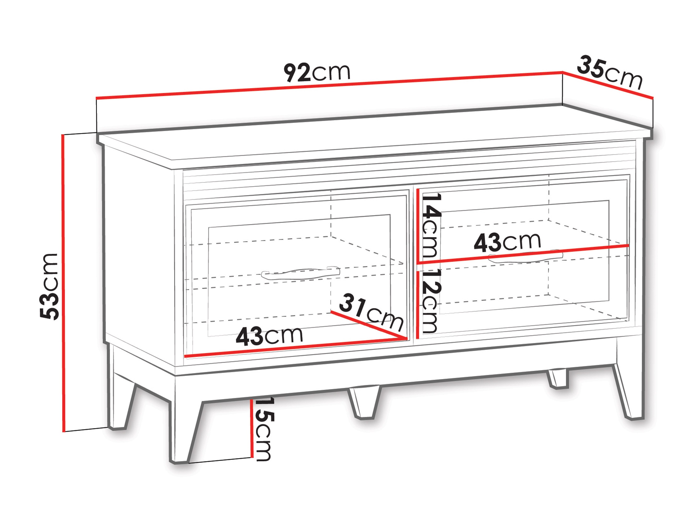 Schuhschrank Sonfera 122