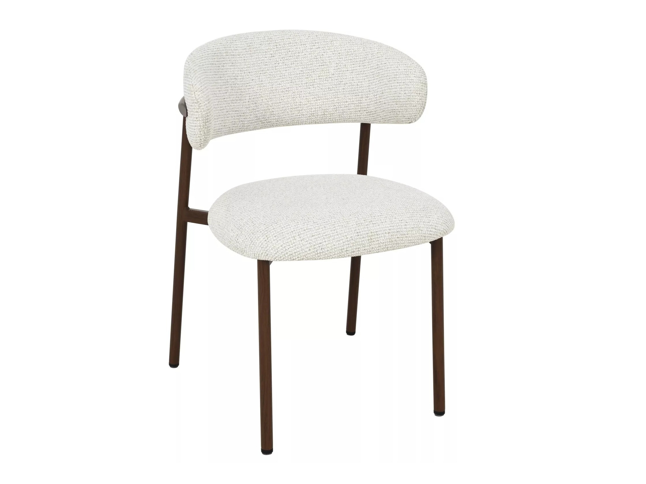 Stuhl Detroit 802 (Hellbeige + Walnussholzoptik)