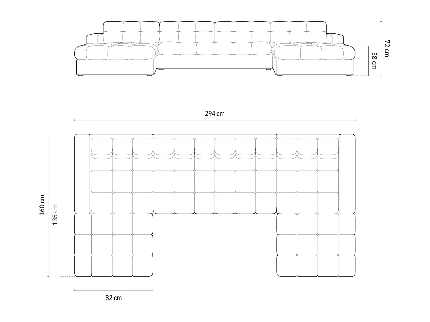 Ecksofa Vesmele 108 (Nea 23)