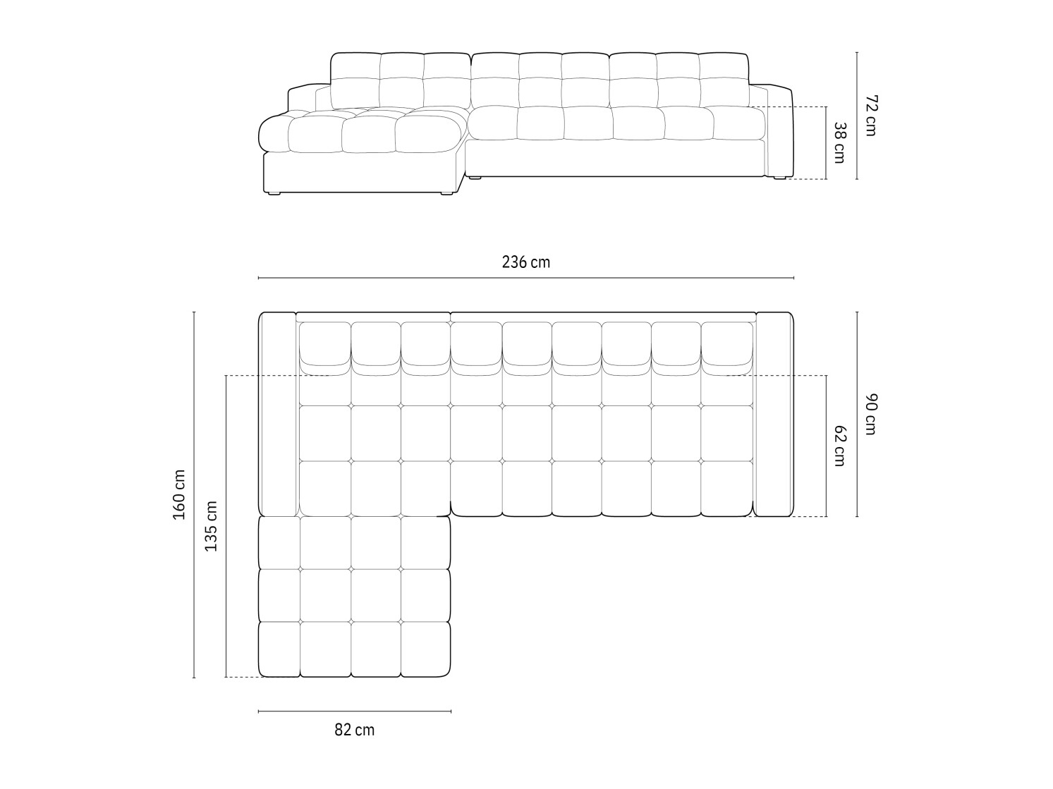 Ecksofa Vesmele 110 (Nea 23)